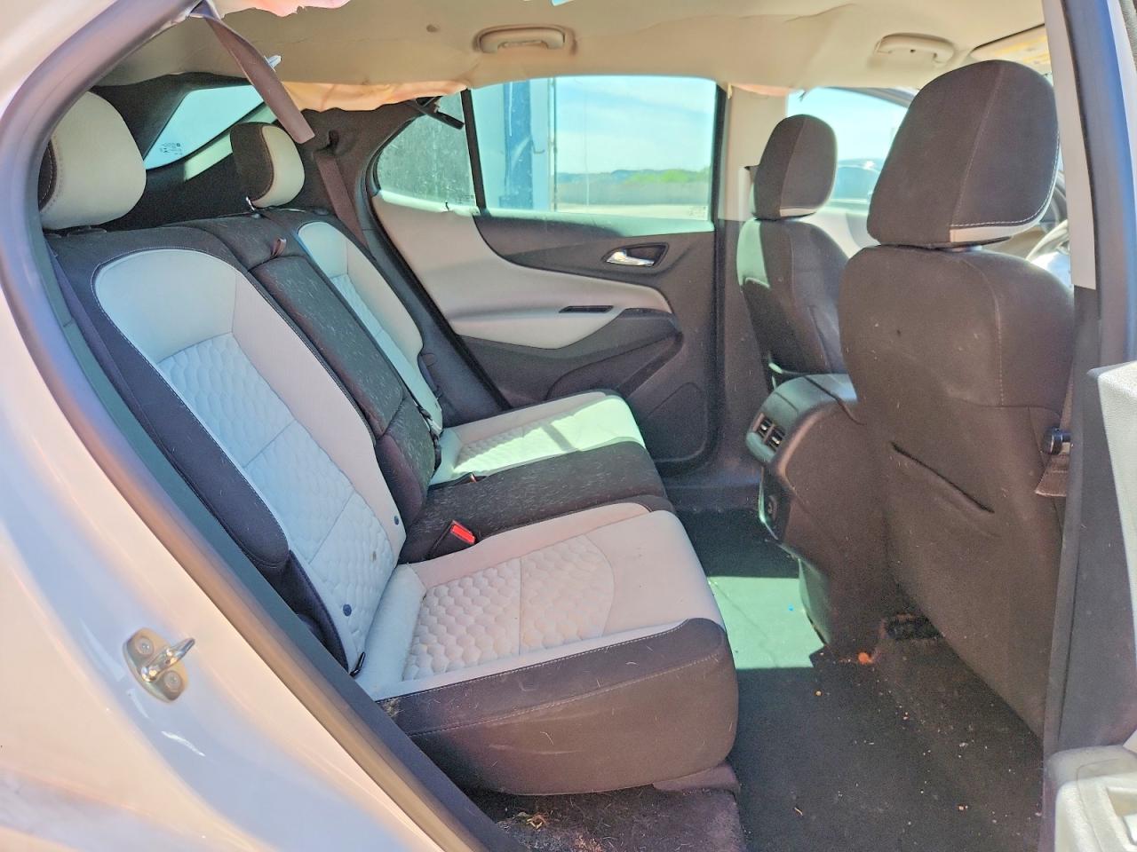 2020 Chevrolet Equinox Ls White vin: 3GNAXSEV7LS581484