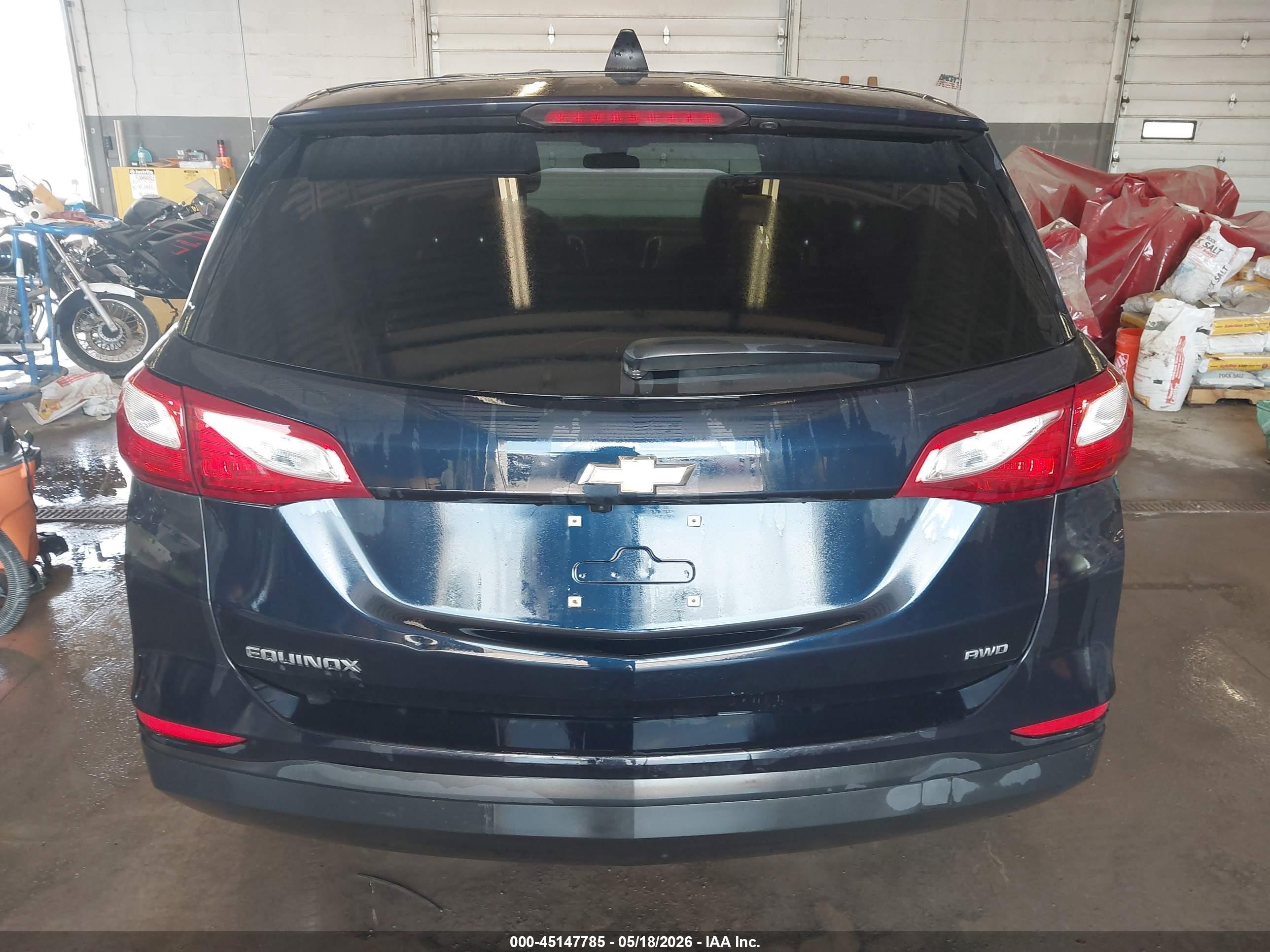 2020 Chevrolet Equinox Awd Ls Dark Blue vin: 3GNAXSEV7LS681648
