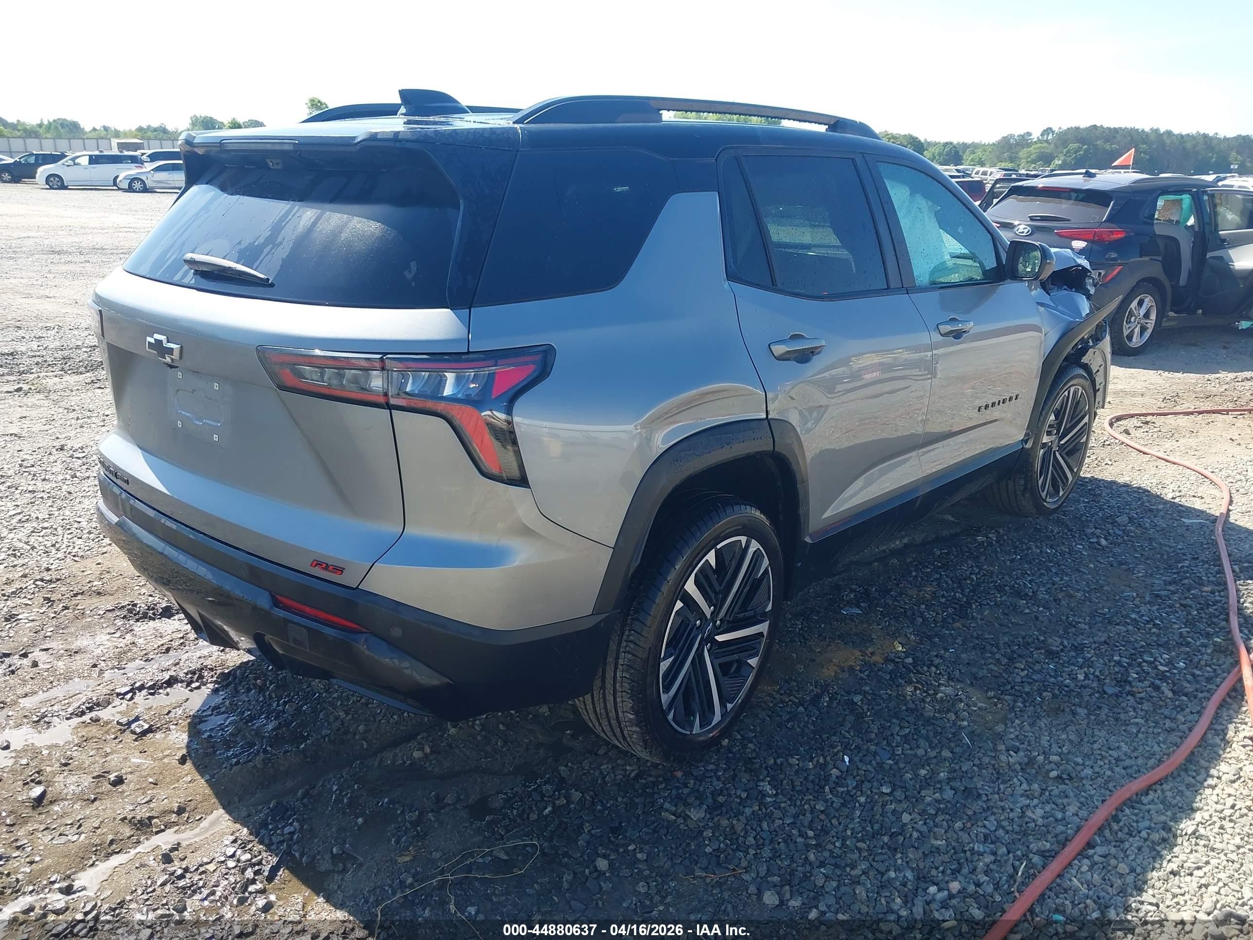 2026 Chevrolet Equinox Awd Rs Gray vin: 3GNAXTEG3TL115603