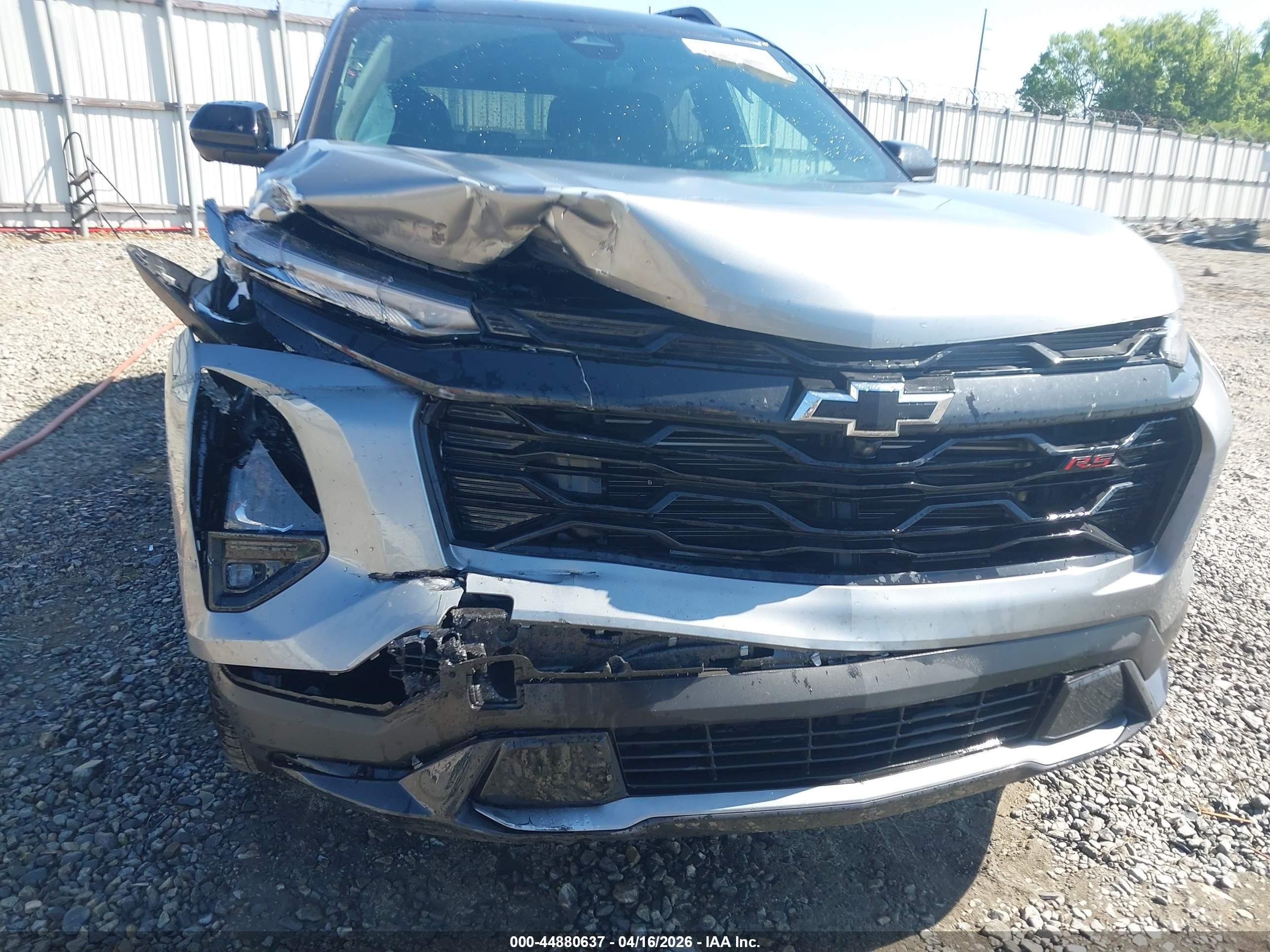2026 Chevrolet Equinox Awd Rs Gray vin: 3GNAXTEG3TL115603