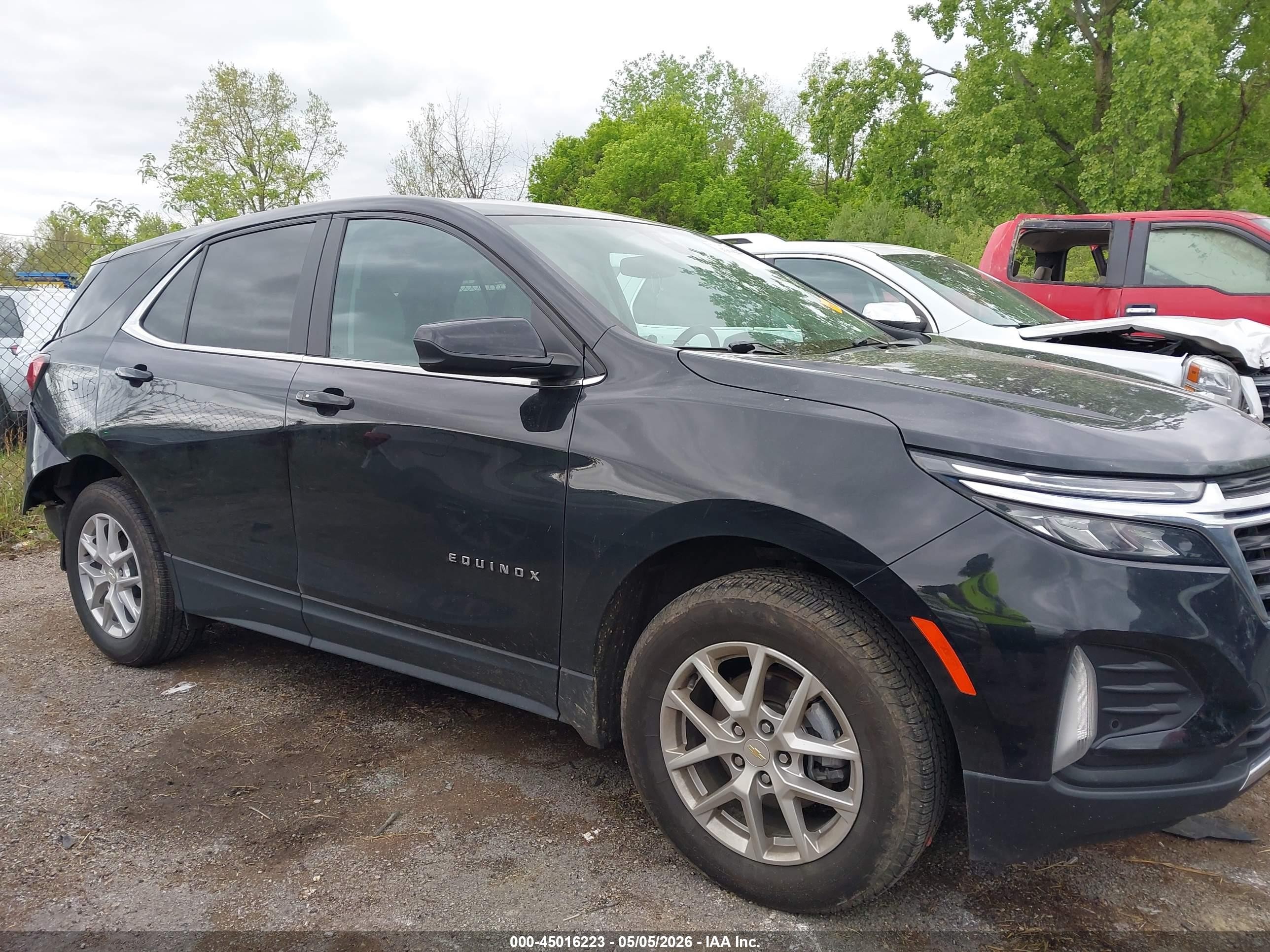 2023 Chevrolet Equinox Awd 2fl Черный vin: 3GNAXTEG8PL247536