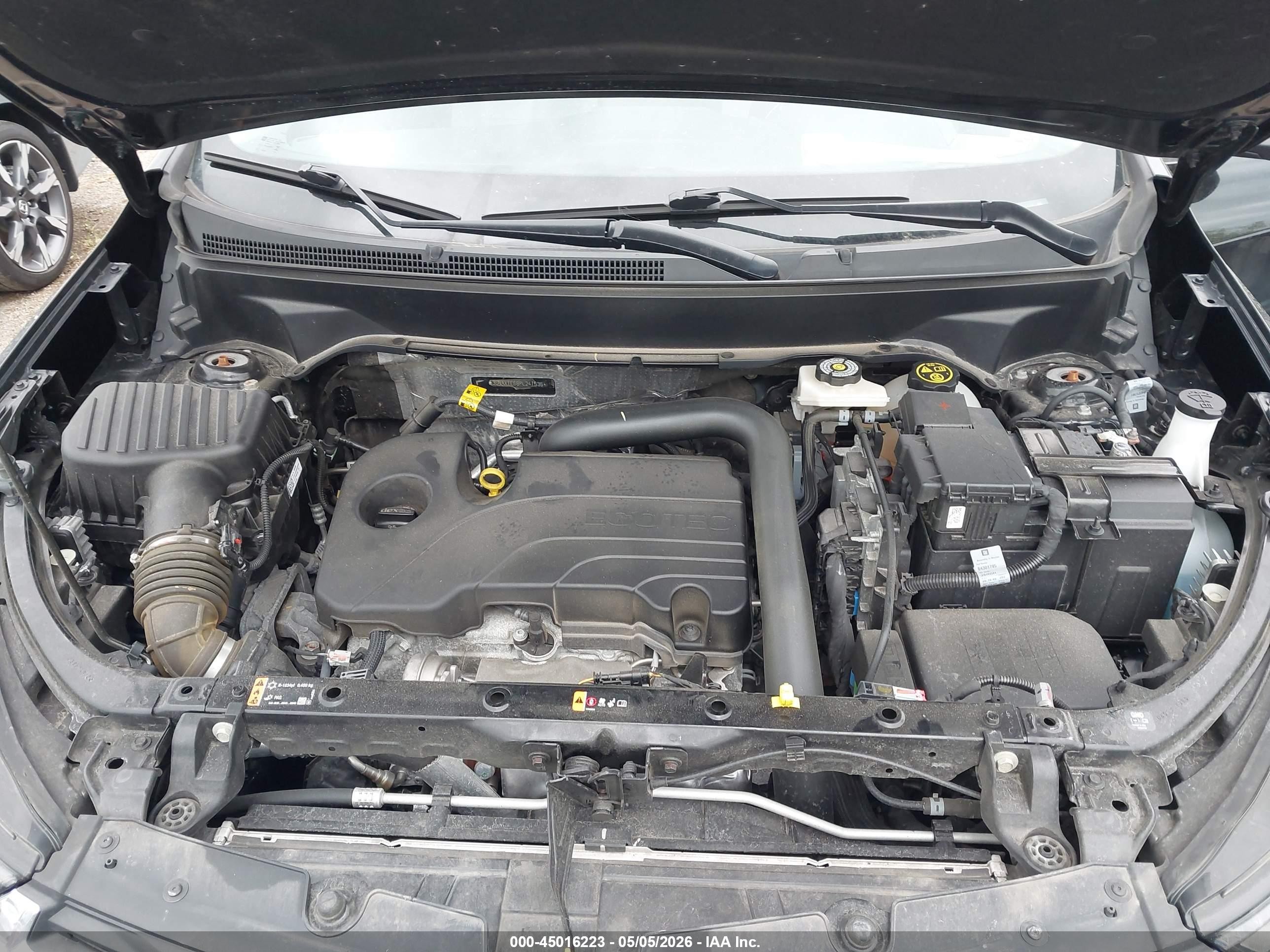 2023 Chevrolet Equinox Awd 2fl Черный vin: 3GNAXTEG8PL247536