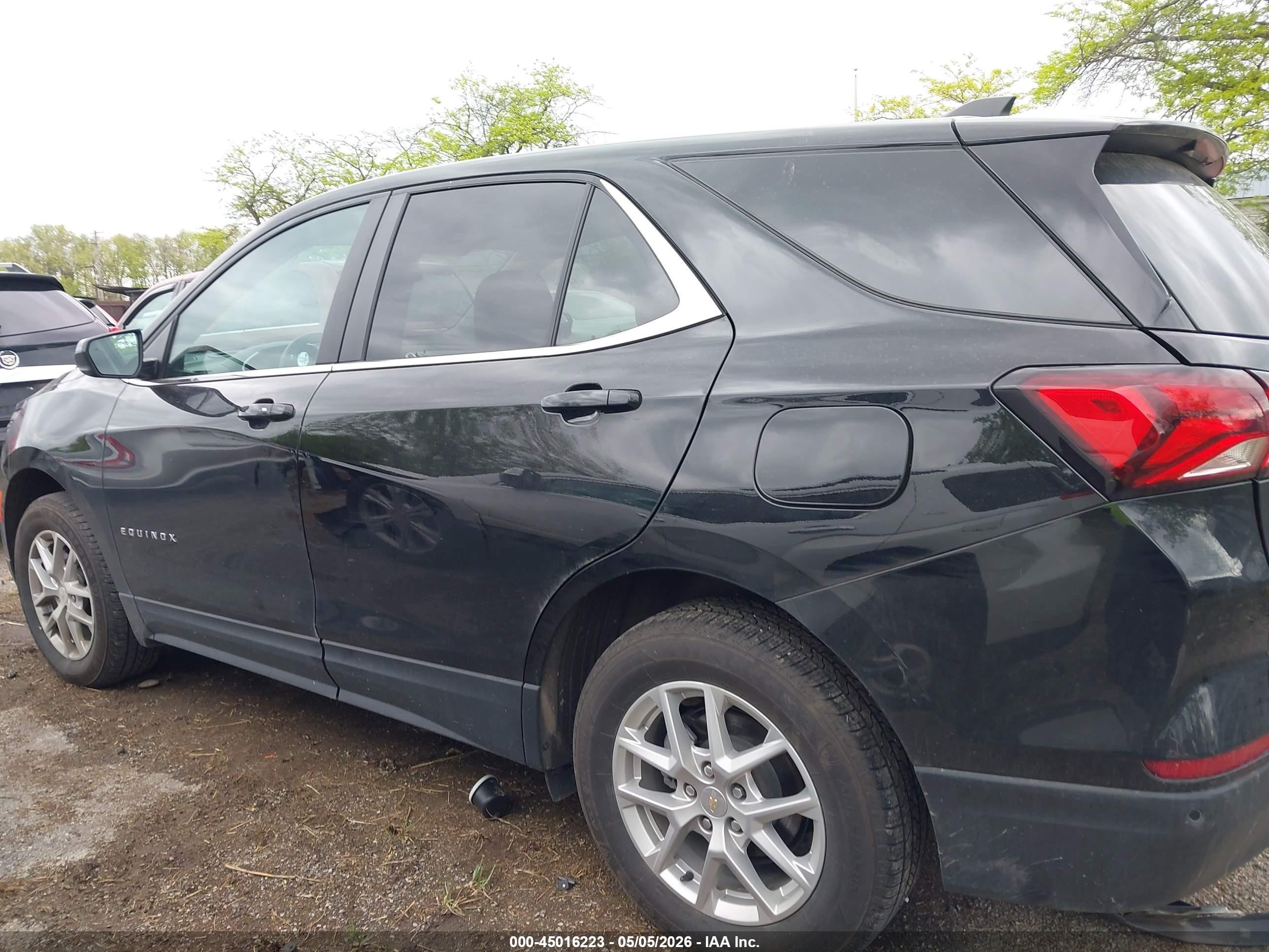 2023 Chevrolet Equinox Awd 2fl Черный vin: 3GNAXTEG8PL247536