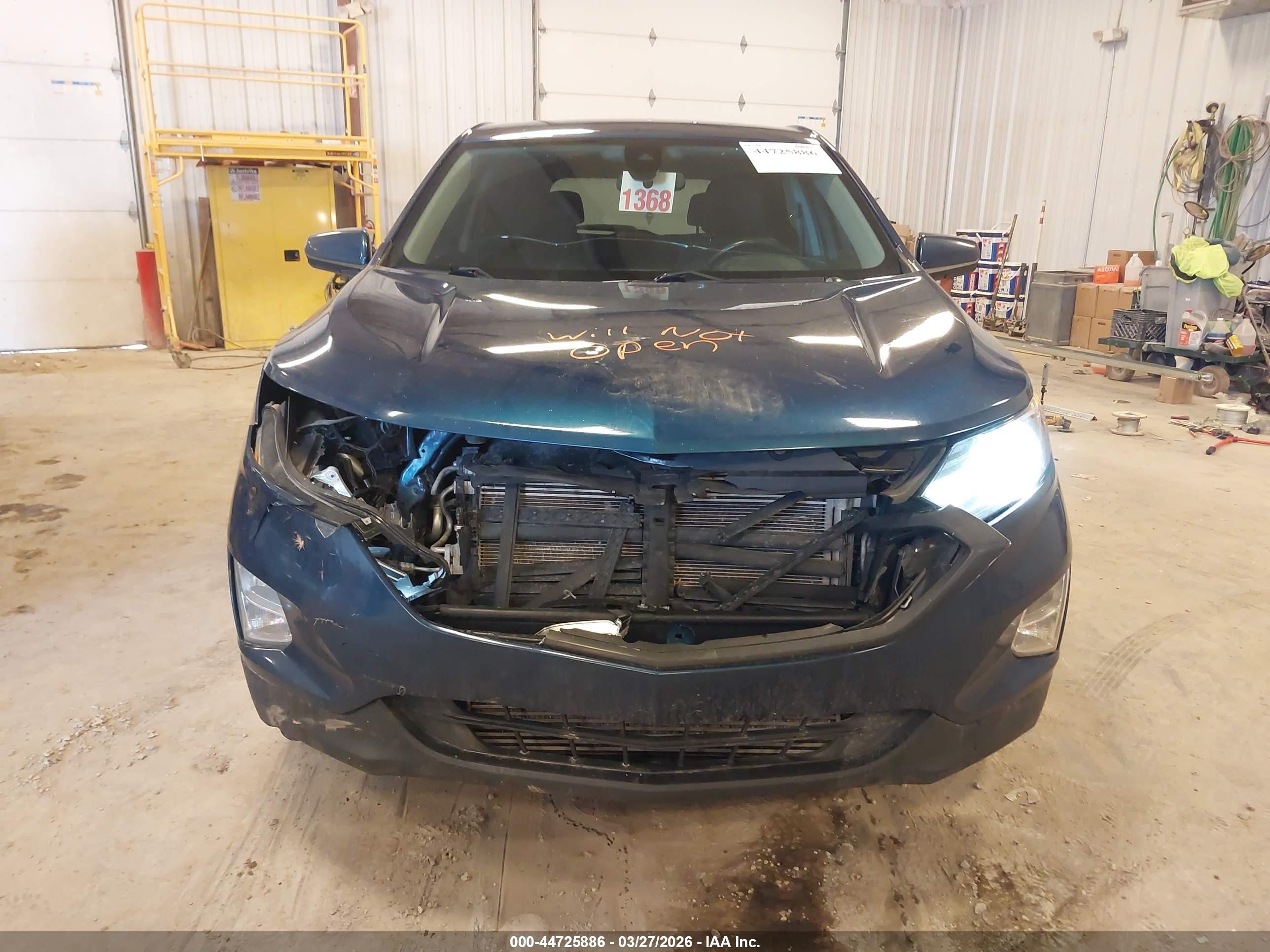 2020 Chevrolet Equinox Awd 2fl Blue vin: 3GNAXTEV3LL196620