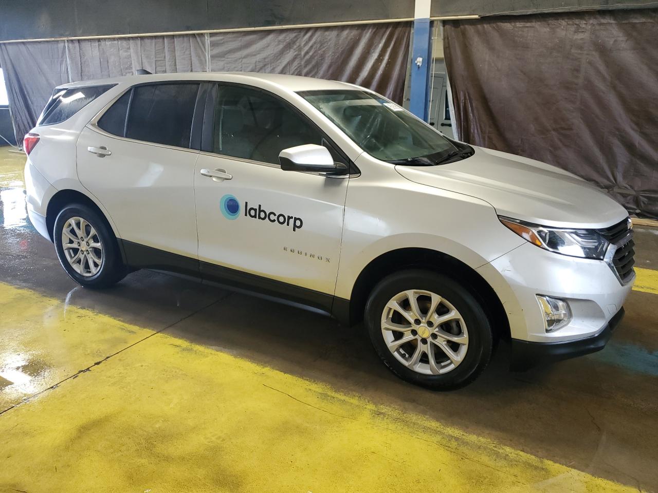 2021 Chevrolet Equinox Lt Silver vin: 3GNAXTEV9MS161300 Damage: Overall Vehicle, De-Identify, Removal Required