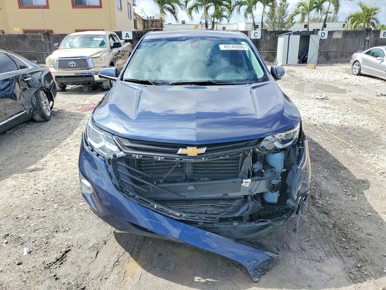 2018 Chevrolet Equinox Lt Blue vin: 3GNAXTEX1JS555323