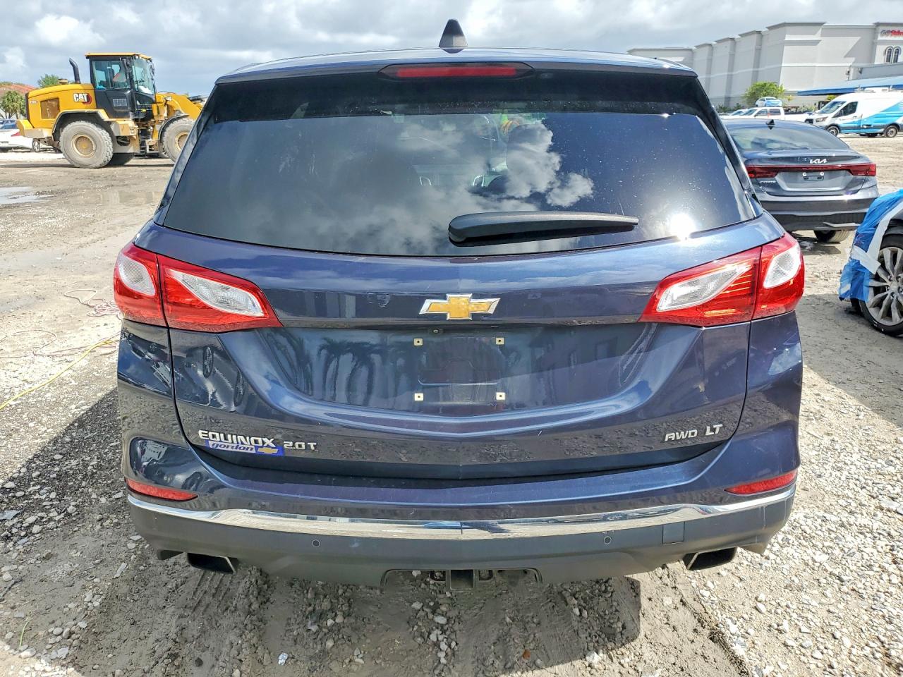 2018 Chevrolet Equinox Lt Blue vin: 3GNAXTEX1JS555323