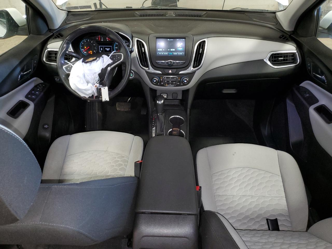 2018 Chevrolet Equinox Lt White vin: 3GNAXTEX1JS610045