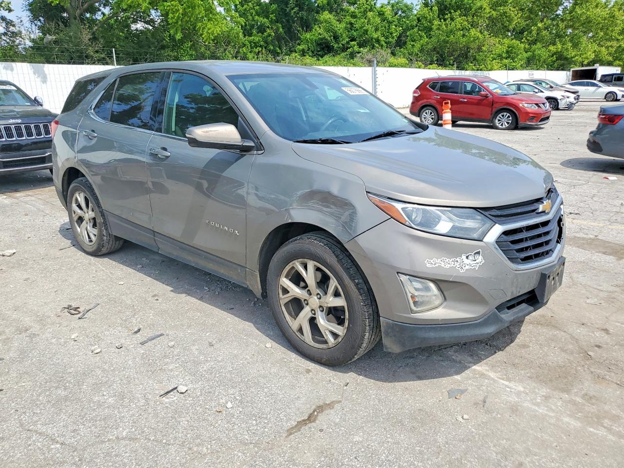 2018 Chevrolet Equinox Lt Beige vin: 3GNAXTEX3JS525689
