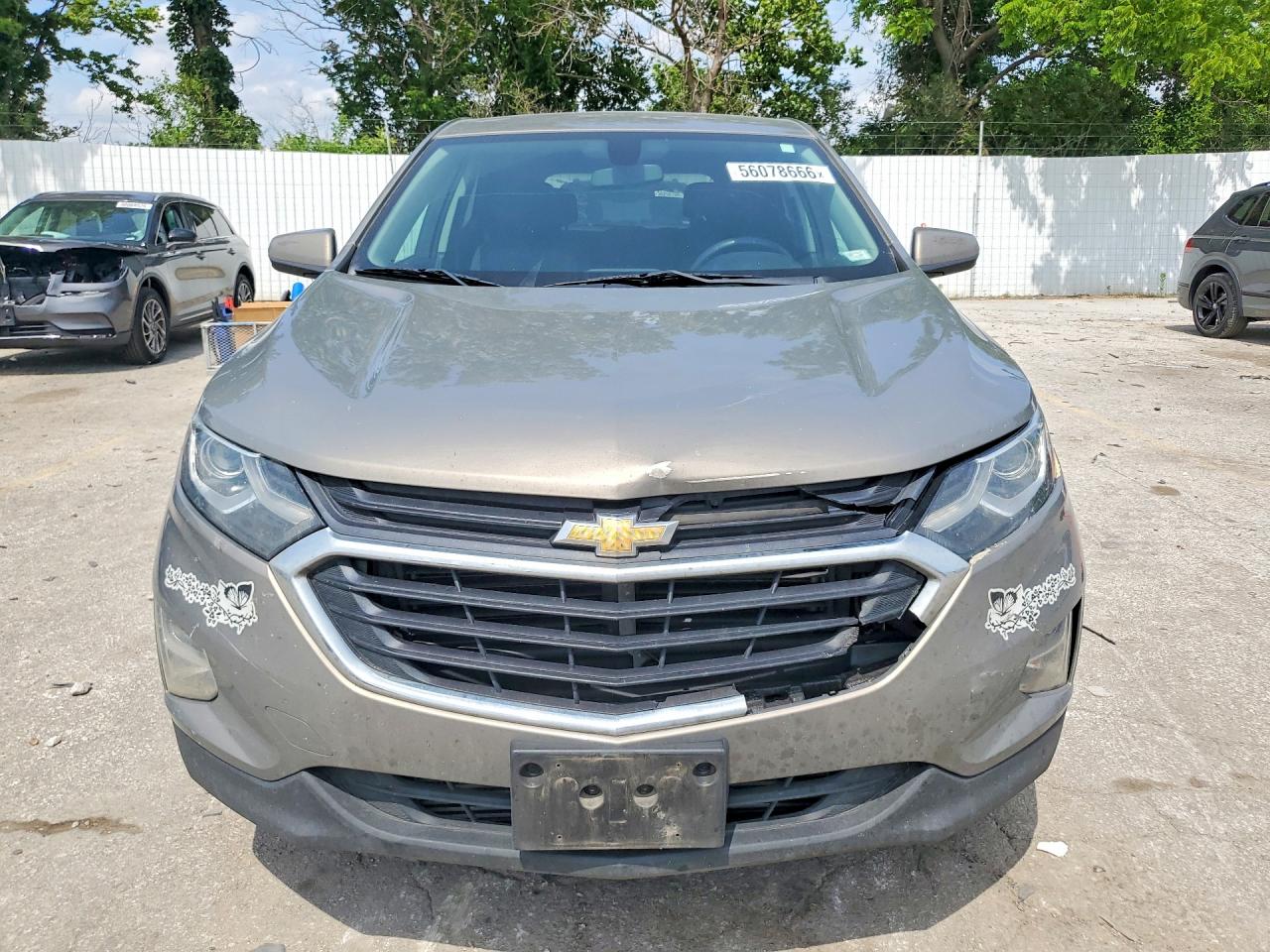 2018 Chevrolet Equinox Lt Beige vin: 3GNAXTEX3JS525689