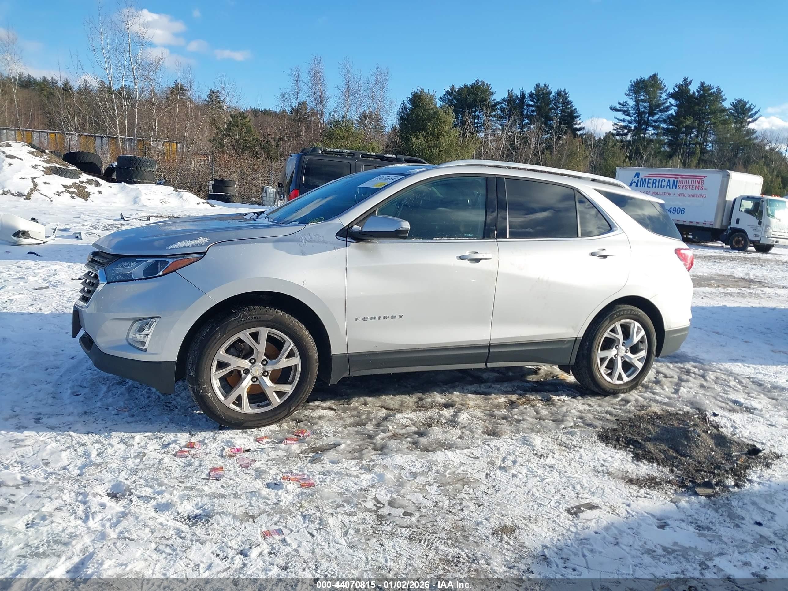 2018 Chevrolet Equinox Lt White vin: 3GNAXTEX5JS506058