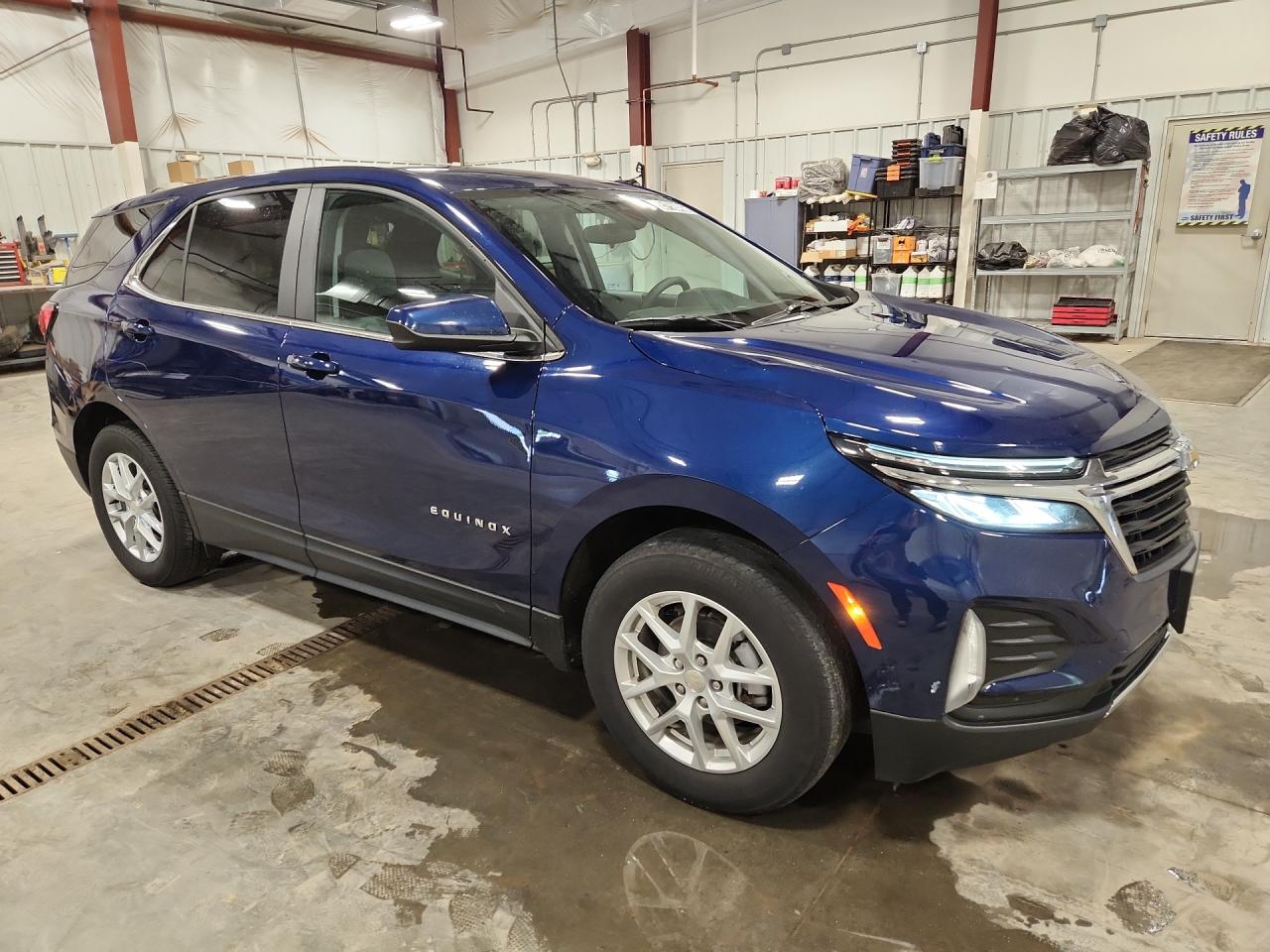 2023 Chevrolet Equinox Lt Blue vin: 3GNAXUEG1PL202685 Damage: Front Bumper/Cover, Scraped, 2 To 3 Inches