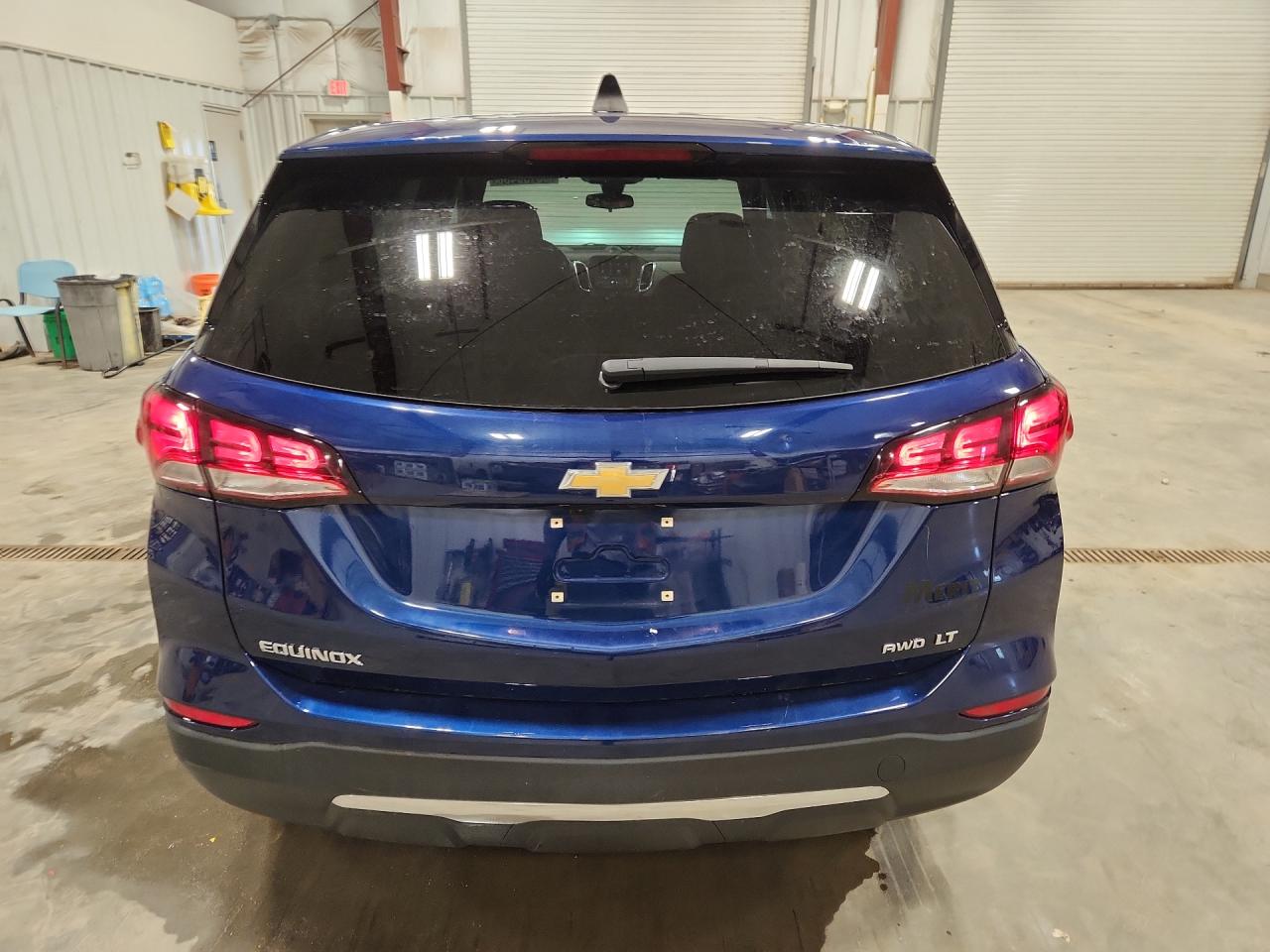 2023 Chevrolet Equinox Lt Blue vin: 3GNAXUEG1PL202685 Damage: Rear Bumper/Cover, Scraped, 2 To 3 Inches