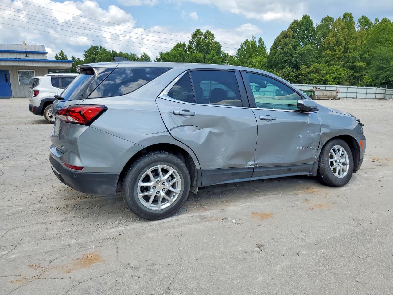 2024 Chevrolet Equinox Lt Gray vin: 3GNAXUEG1RL218890