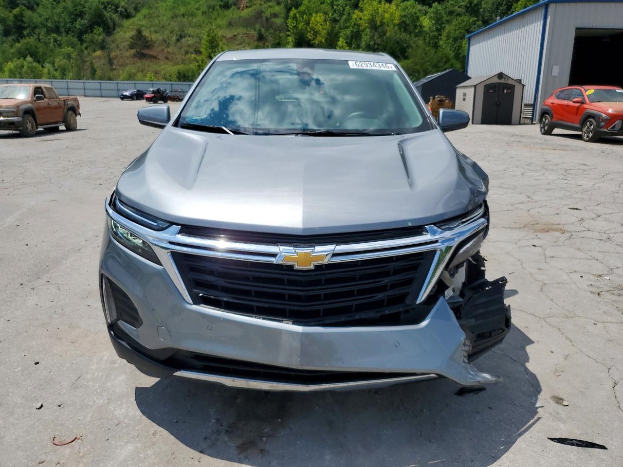 2024 Chevrolet Equinox Lt Gray vin: 3GNAXUEG1RL218890