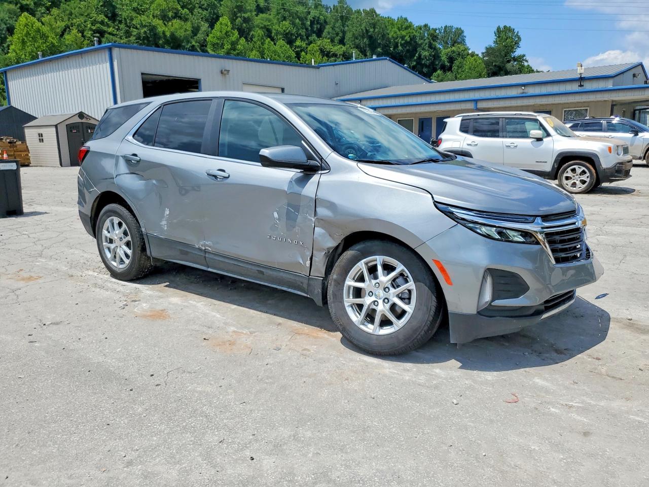 2024 Chevrolet Equinox Lt Gray vin: 3GNAXUEG1RL218890