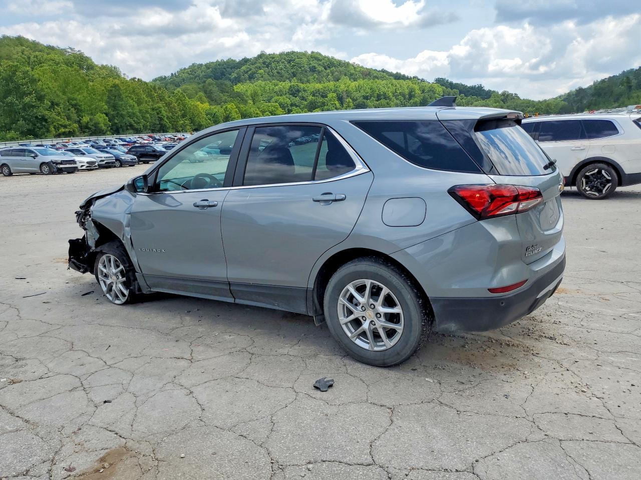 2024 Chevrolet Equinox Lt Gray vin: 3GNAXUEG1RL218890