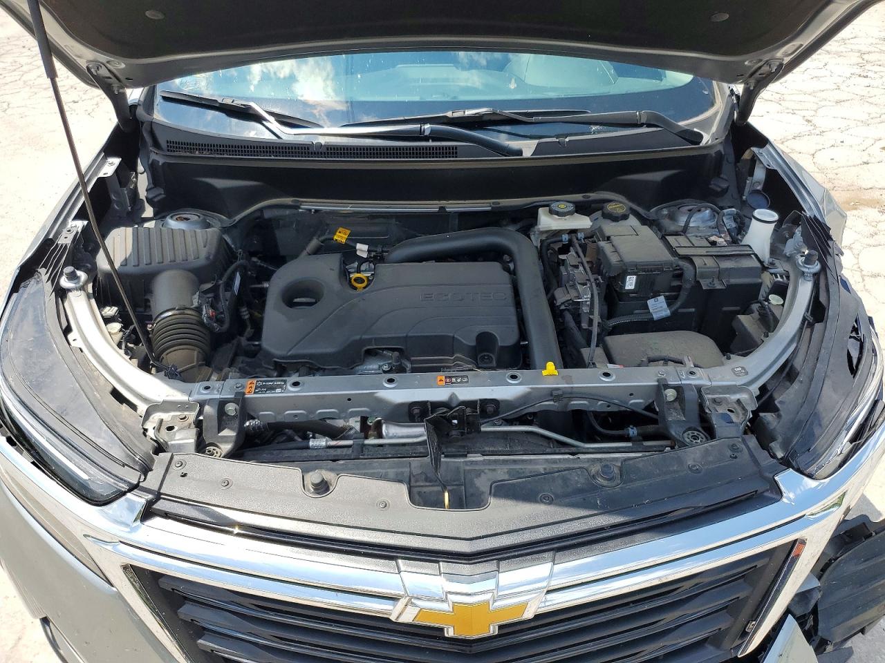 2024 Chevrolet Equinox Lt Gray vin: 3GNAXUEG1RL218890