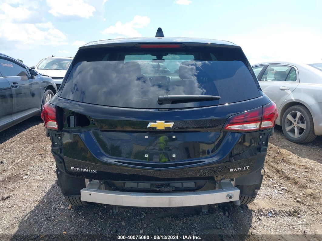 2023 Chevrolet Equinox Awd Lt Black vin: 3GNAXUEG5PL189357