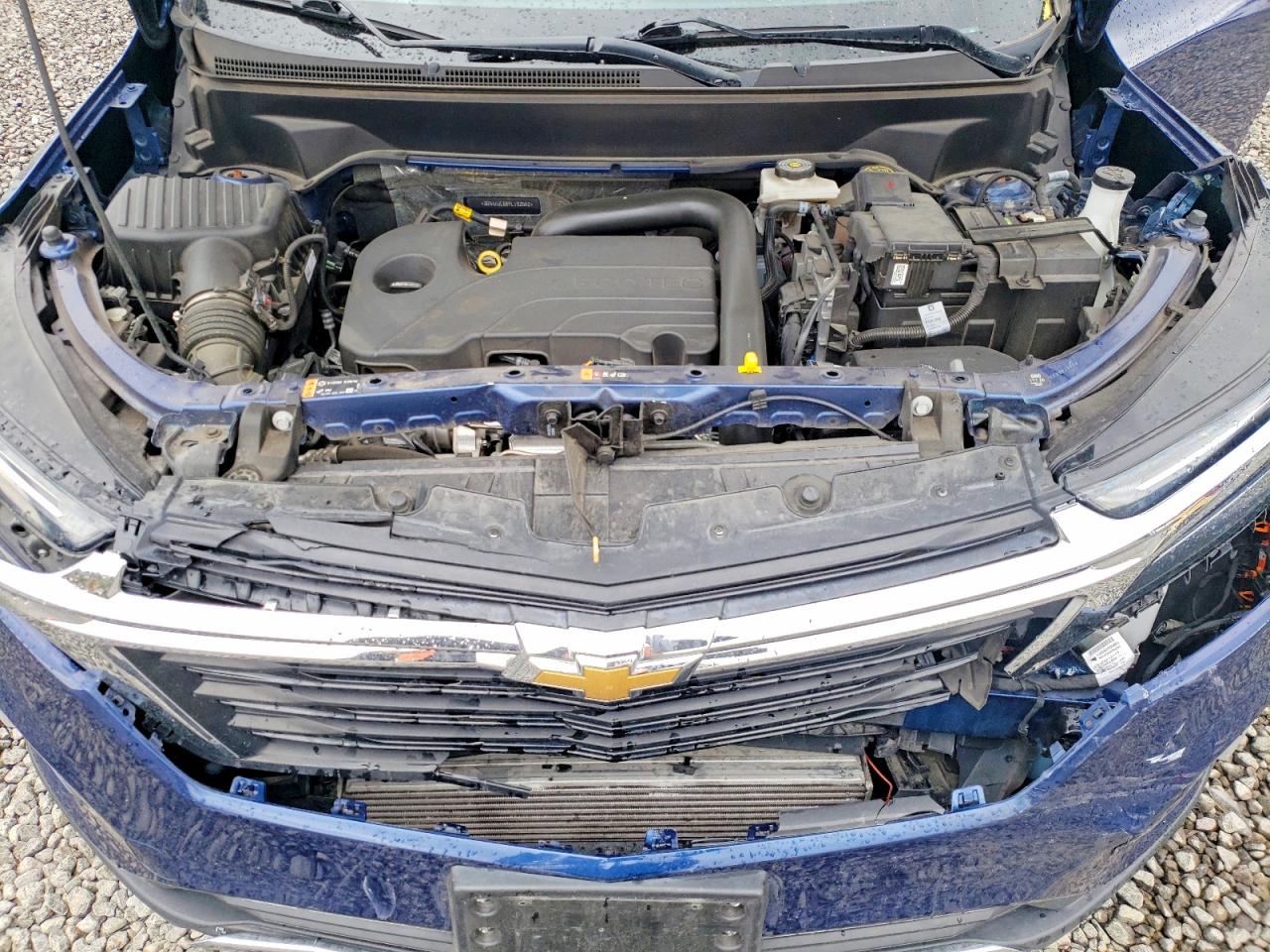 2023 Chevrolet Equinox Lt Синий vin: 3GNAXUEG6PL192560