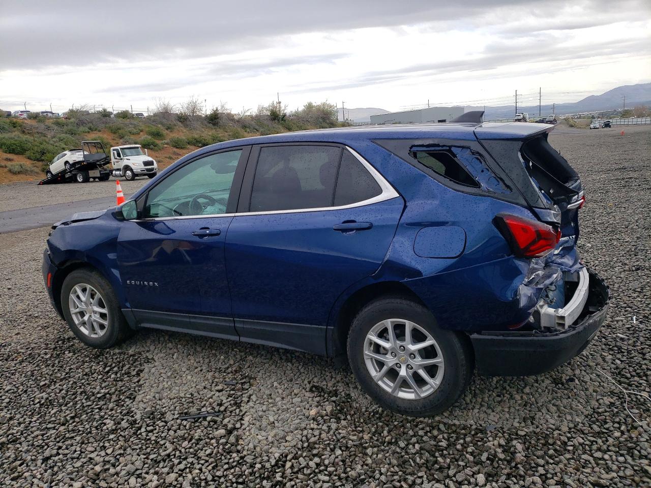 2023 Chevrolet Equinox Lt Синий vin: 3GNAXUEG6PL192560