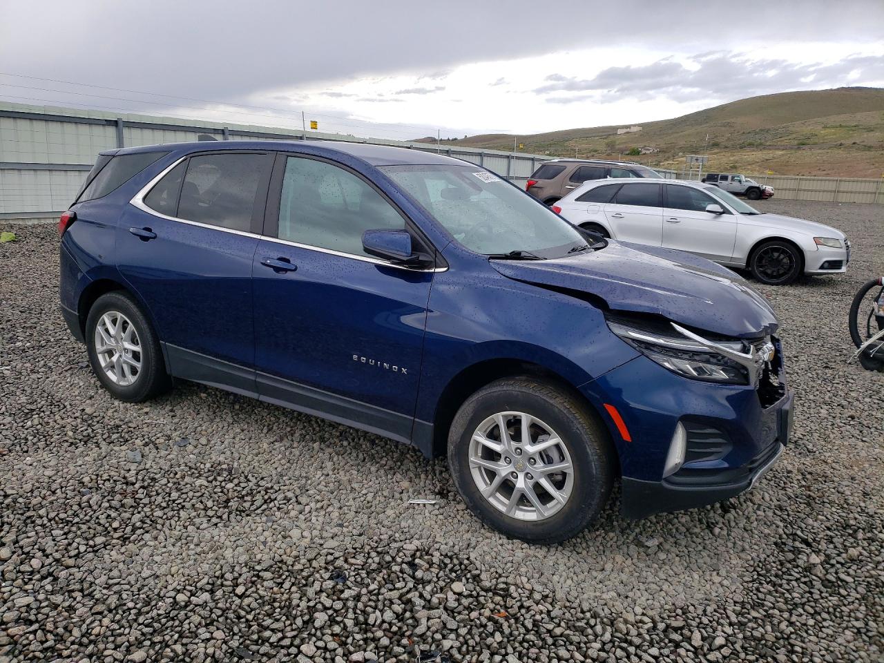 2023 Chevrolet Equinox Lt Синий vin: 3GNAXUEG6PL192560