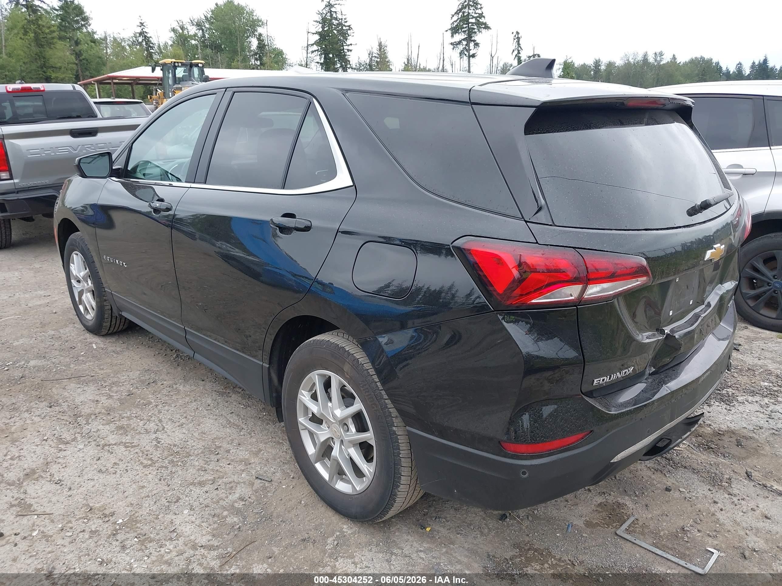 2024 Chevrolet Equinox Awd Lt Black vin: 3GNAXUEG6RL332691