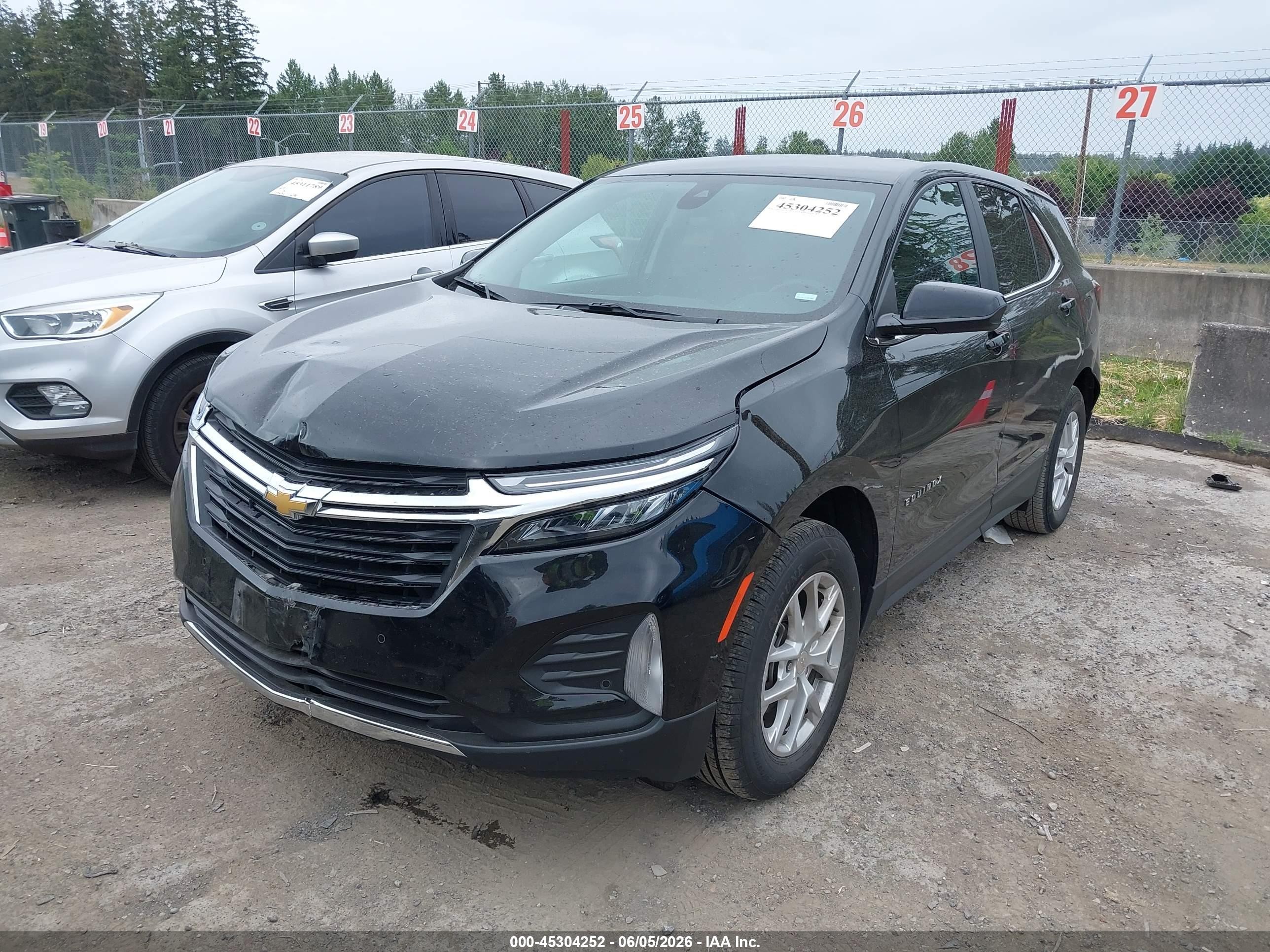 2024 Chevrolet Equinox Awd Lt Black vin: 3GNAXUEG6RL332691