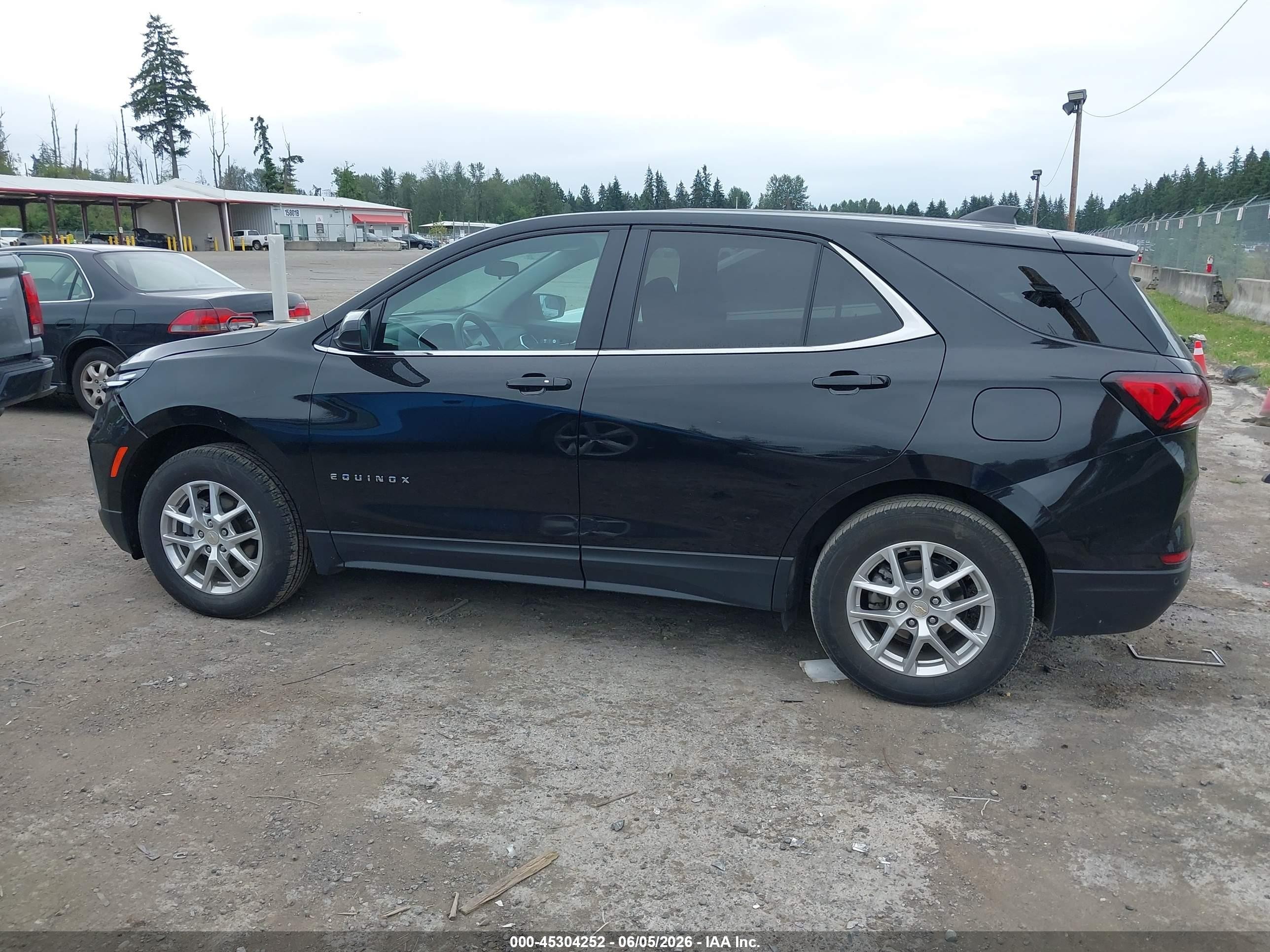 2024 Chevrolet Equinox Awd Lt Black vin: 3GNAXUEG6RL332691