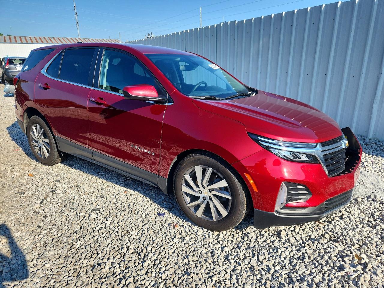 2023 Chevrolet Equinox Red vin: 3GNAXUEG7PS158830