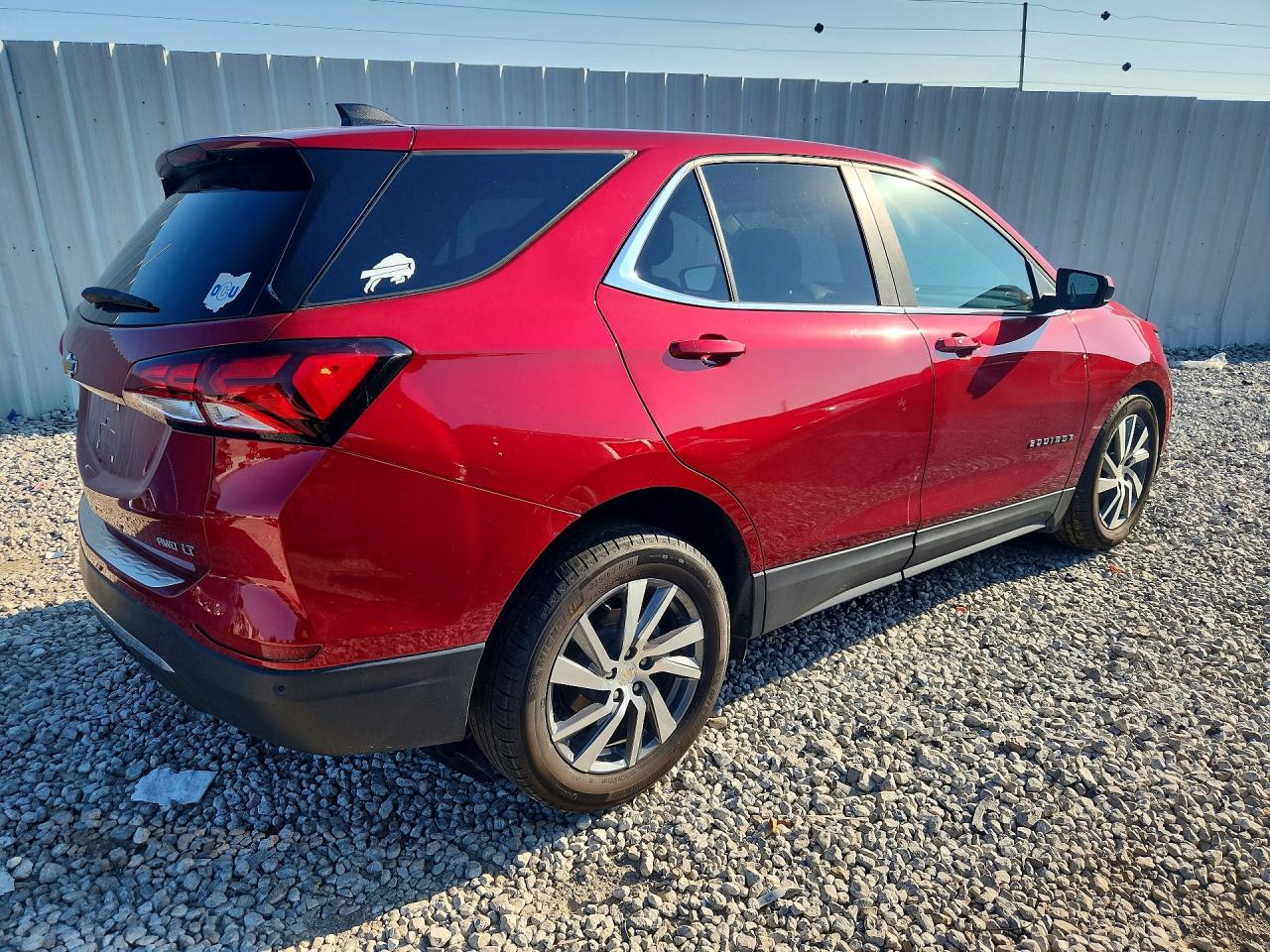 2023 Chevrolet Equinox Red vin: 3GNAXUEG7PS158830