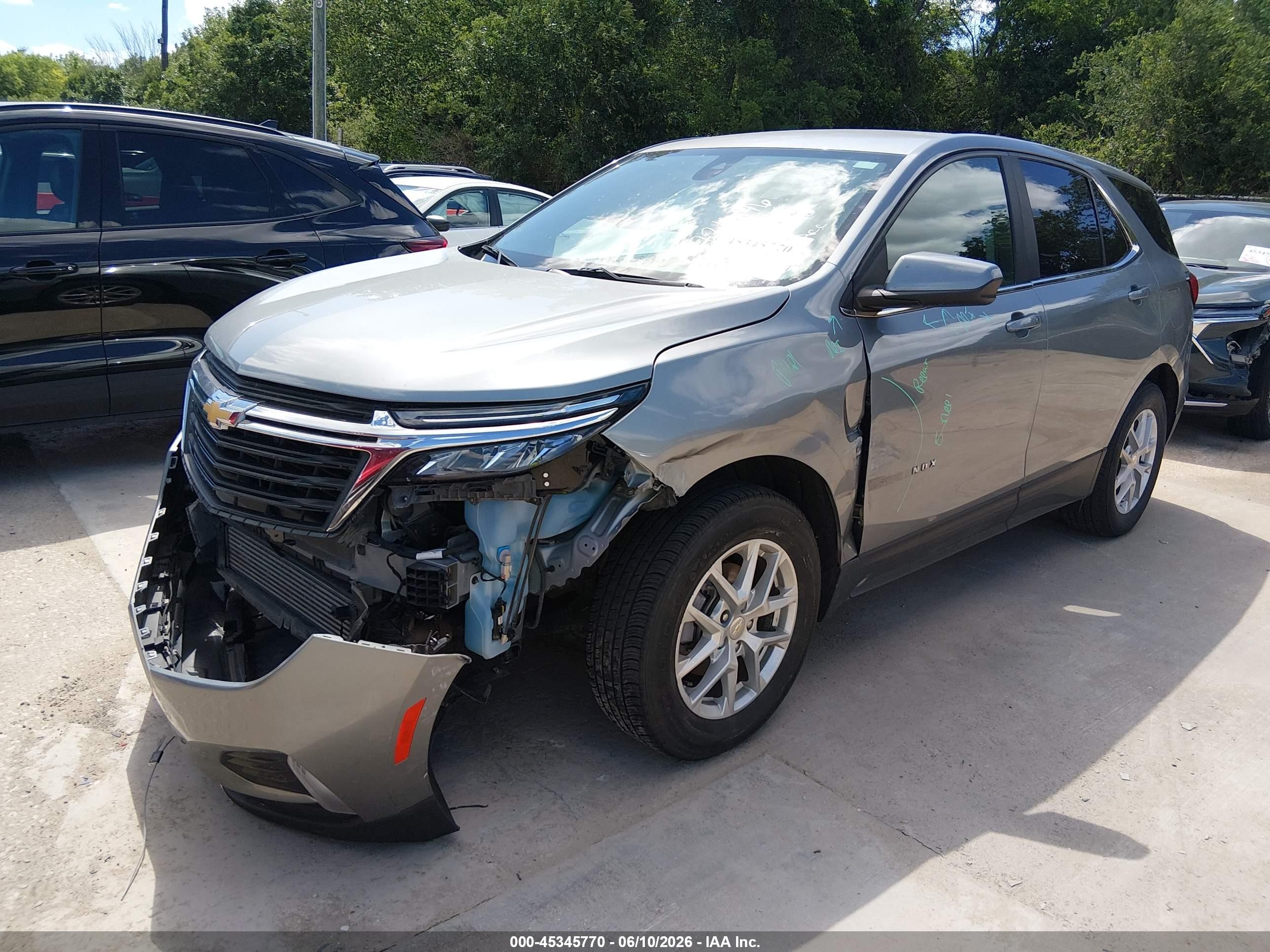 2023 Chevrolet Equinox Awd Lt Gray vin: 3GNAXUEG8PS214211