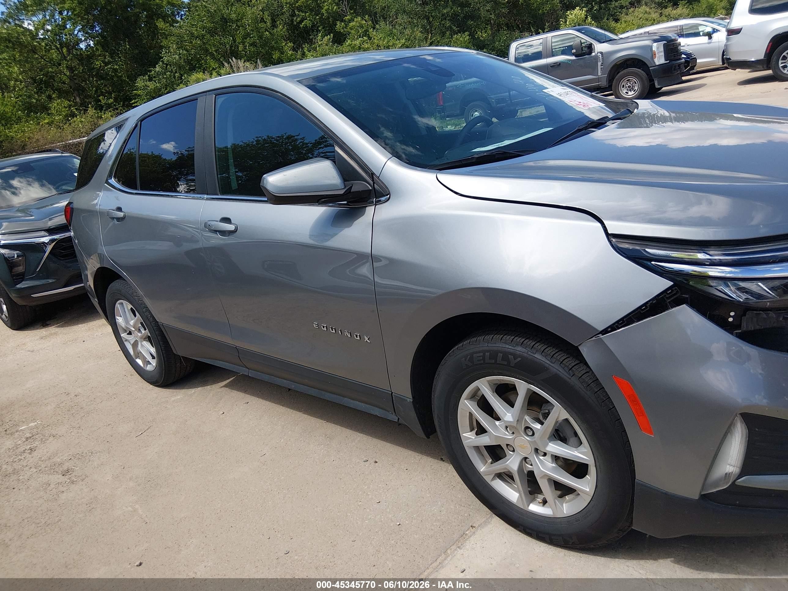 2023 Chevrolet Equinox Awd Lt Gray vin: 3GNAXUEG8PS214211