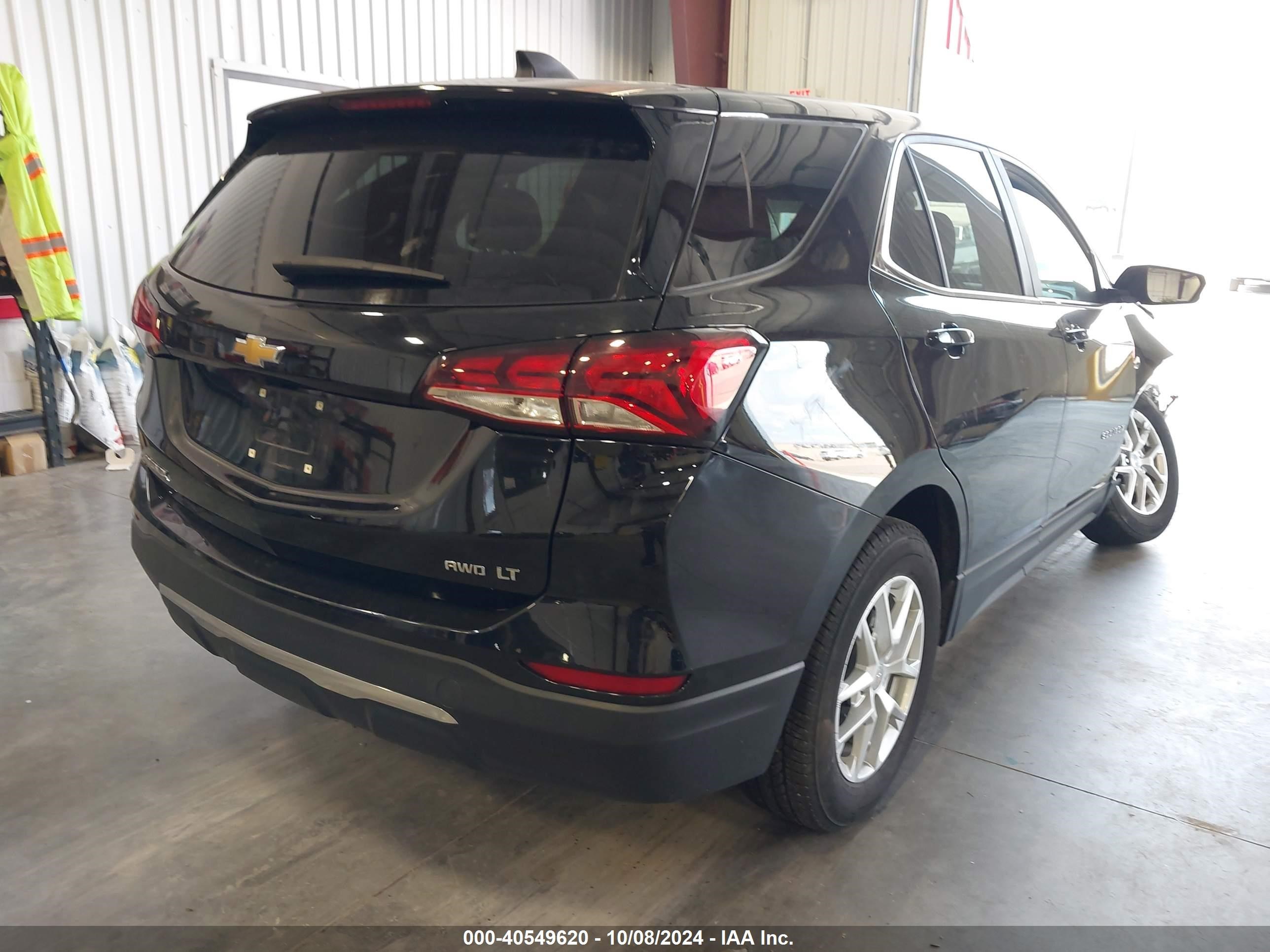 2023 Chevrolet Equinox Awd Lt Black vin: 3GNAXUEGXPL223647