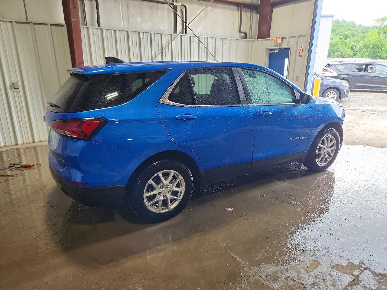 2024 Chevrolet Equinox Lt Синий vin: 3GNAXUEGXRS250033