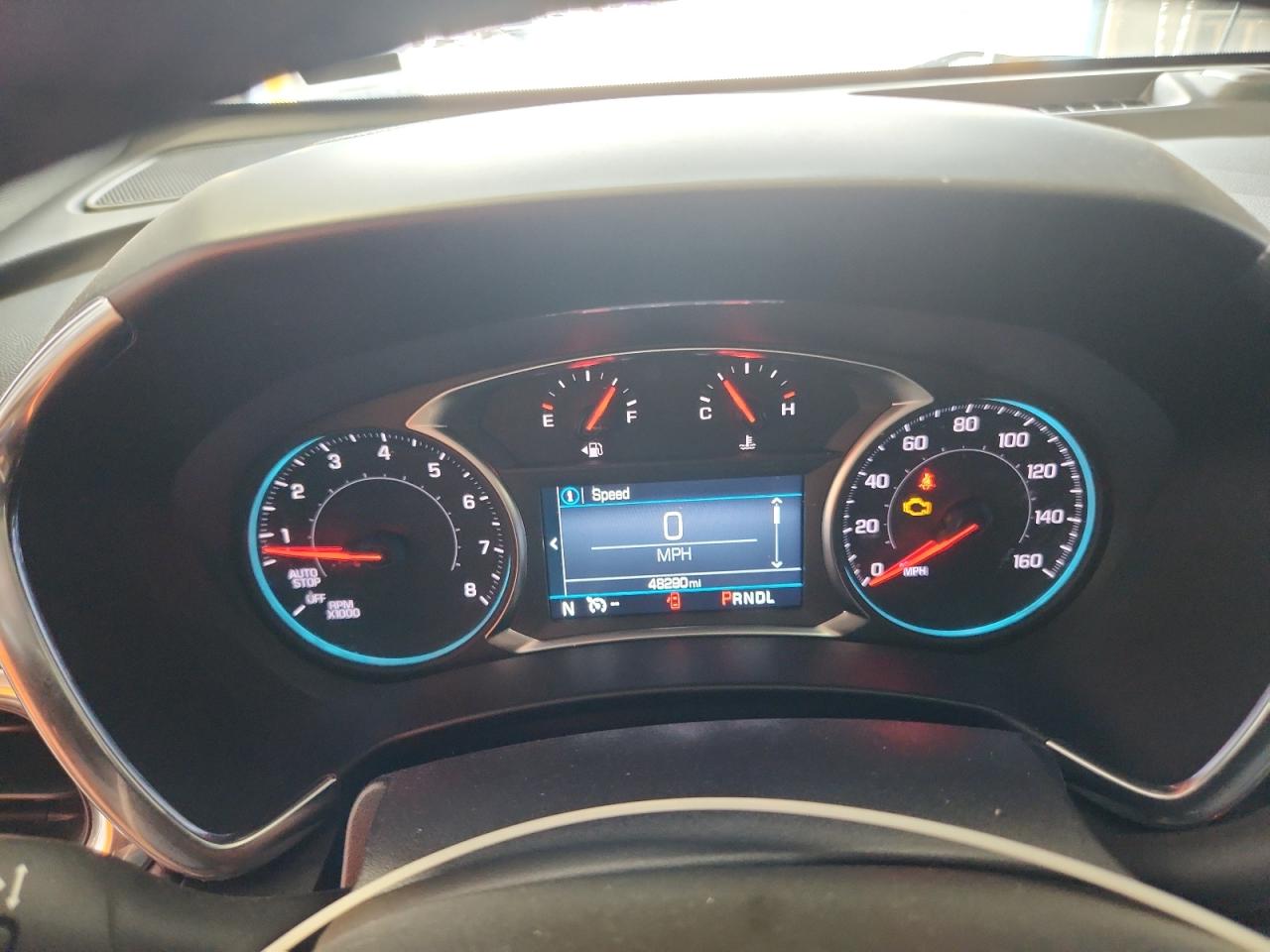 2024 Chevrolet Equinox Lt Синий vin: 3GNAXUEGXRS250033 Damage: Warning Light - Engine, On, Unacceptable