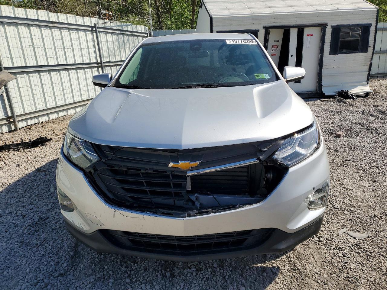 2020 Chevrolet Equinox Lt Silver vin: 3GNAXUEV0LL193941