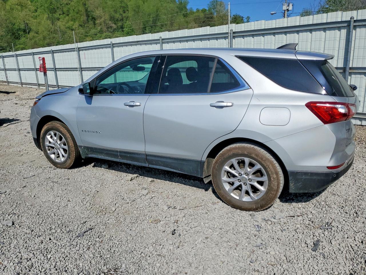2020 Chevrolet Equinox Lt Silver vin: 3GNAXUEV0LL193941