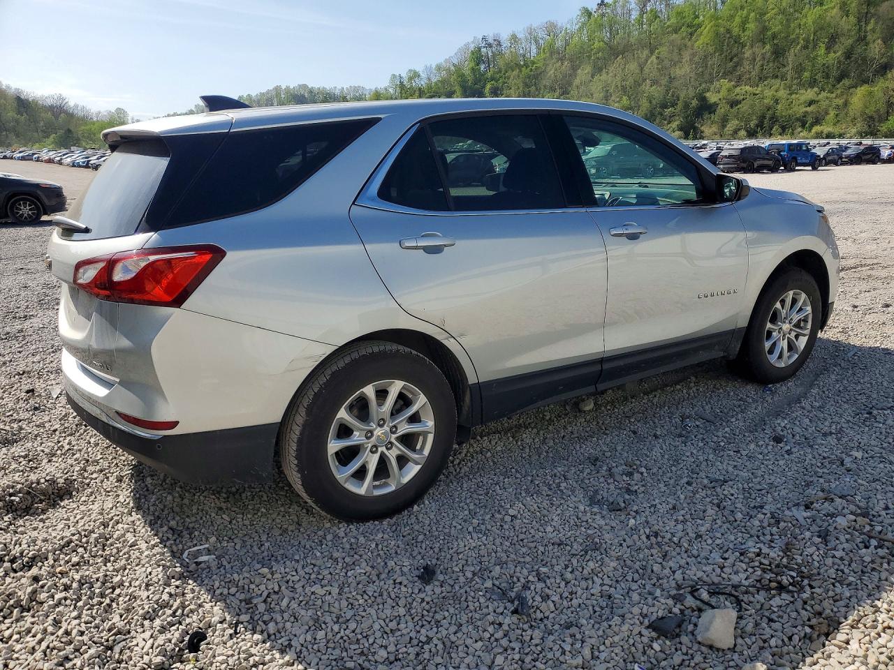 2020 Chevrolet Equinox Lt Silver vin: 3GNAXUEV0LL193941
