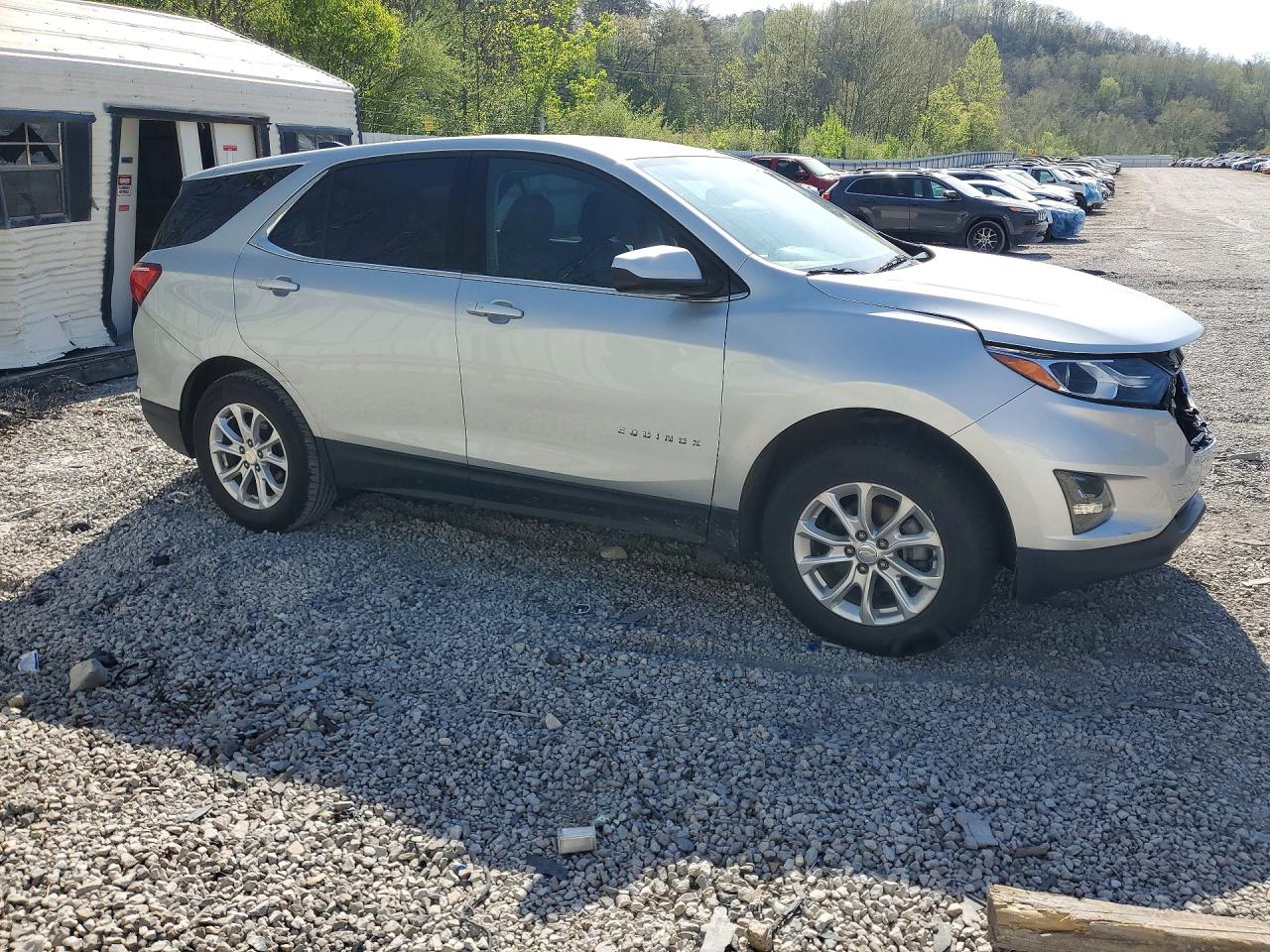 2020 Chevrolet Equinox Lt Silver vin: 3GNAXUEV0LL193941