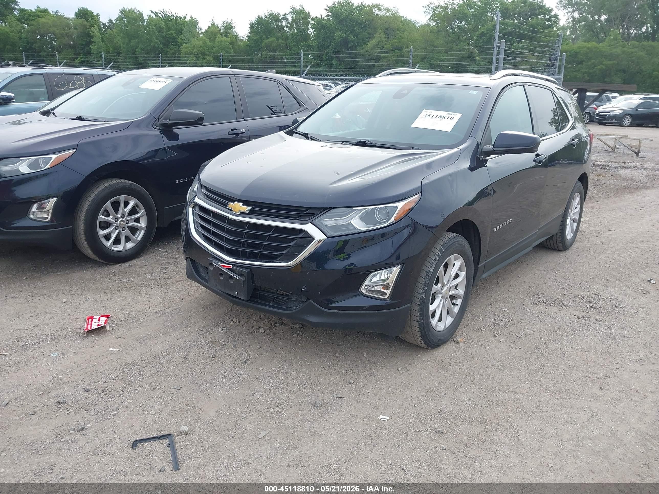 2020 Chevrolet Equinox Awd Lt 1.5l Turbo Синий vin: 3GNAXUEV0LS628768