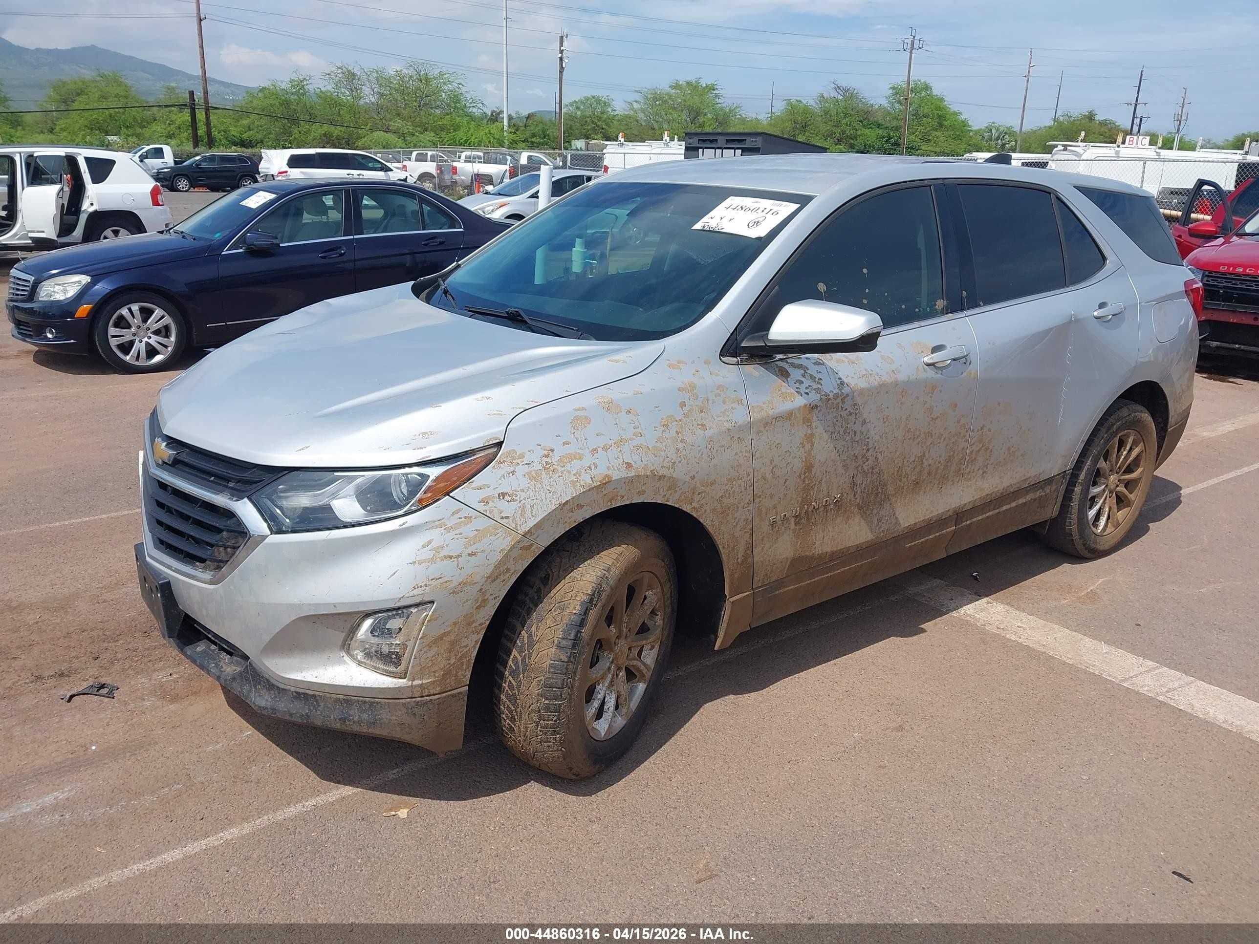 2019 Chevrolet Equinox Lt Silver vin: 3GNAXUEV1KL131964