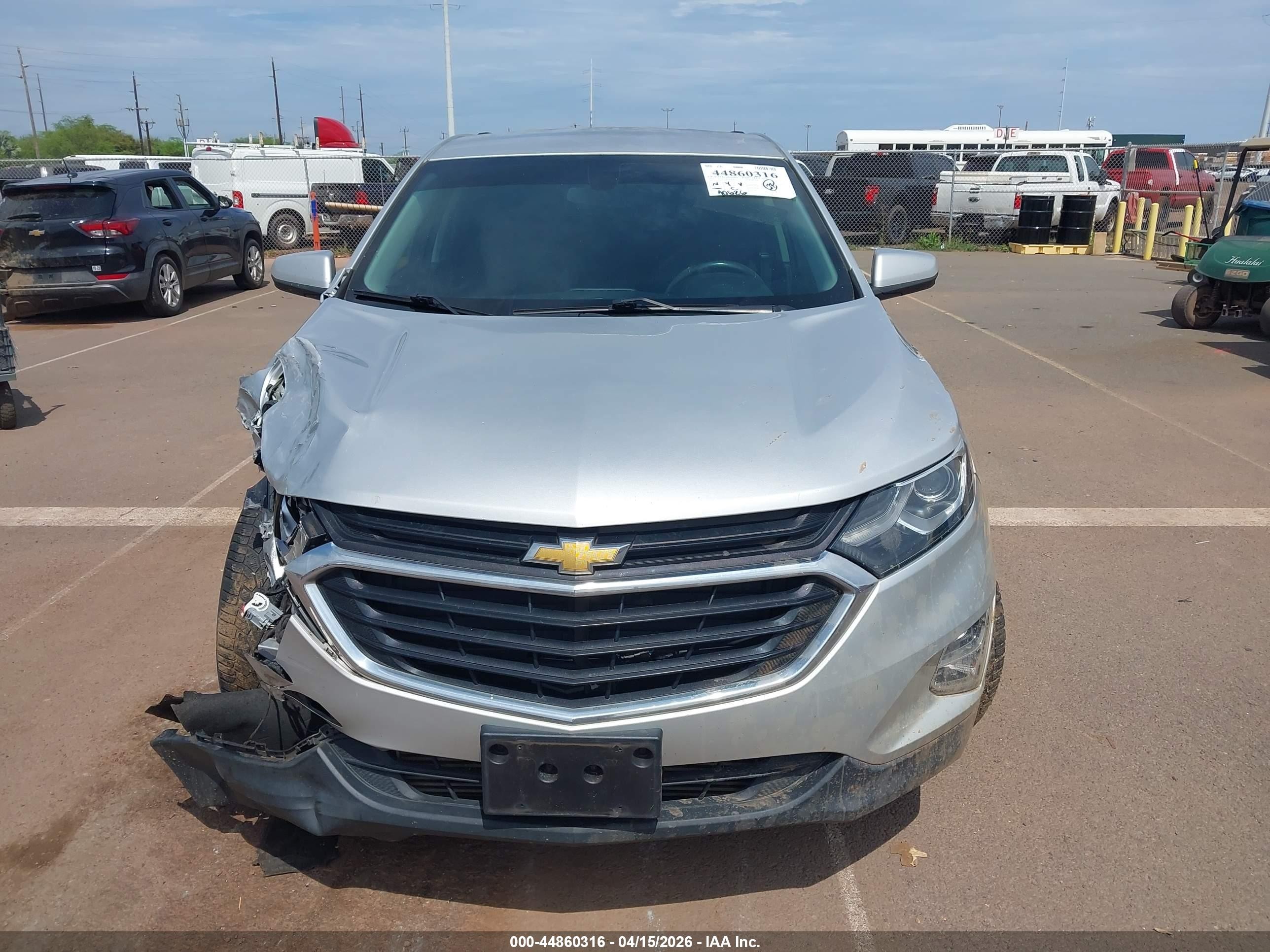 2019 Chevrolet Equinox Lt Silver vin: 3GNAXUEV1KL131964