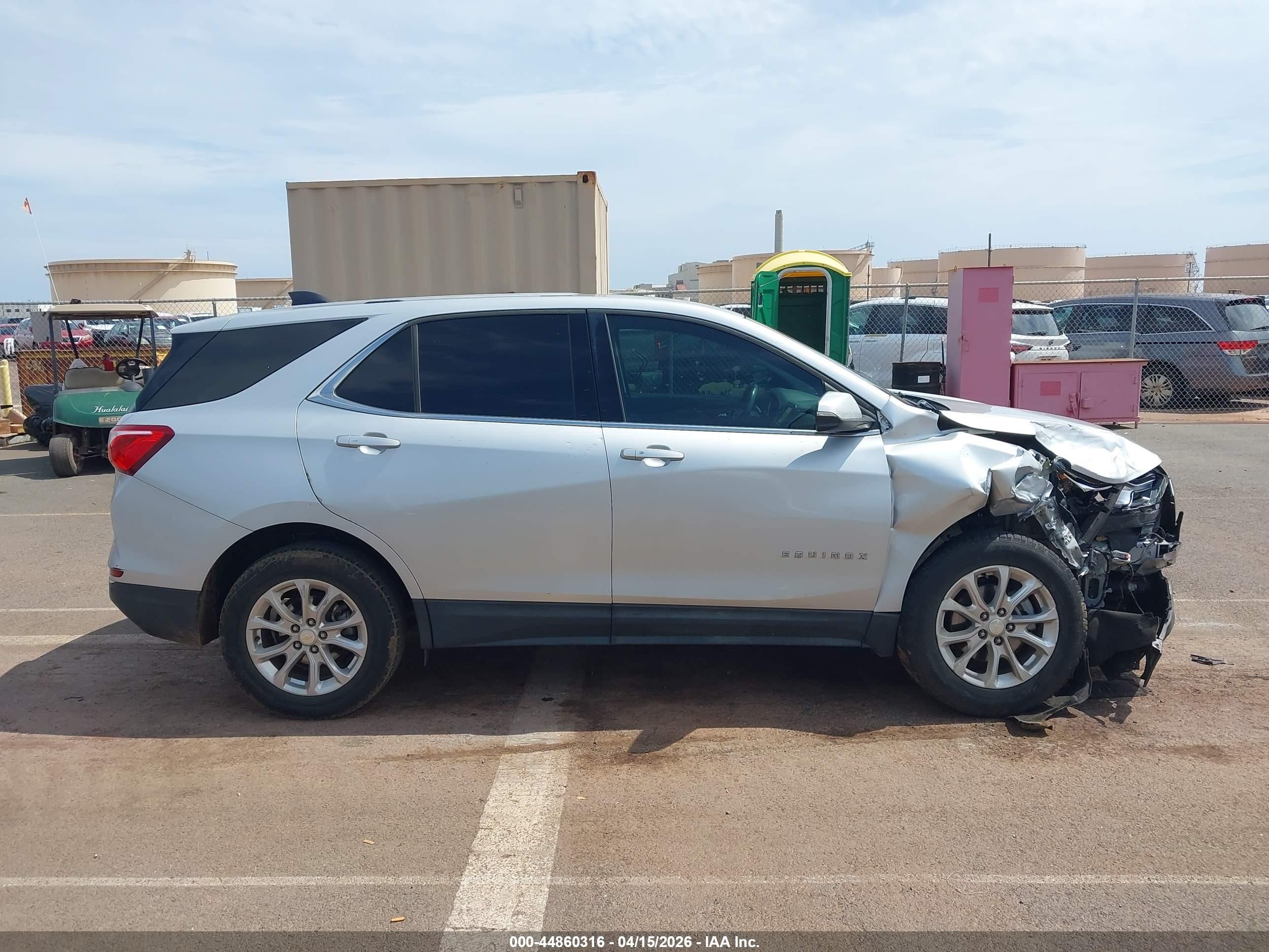 2019 Chevrolet Equinox Lt Silver vin: 3GNAXUEV1KL131964