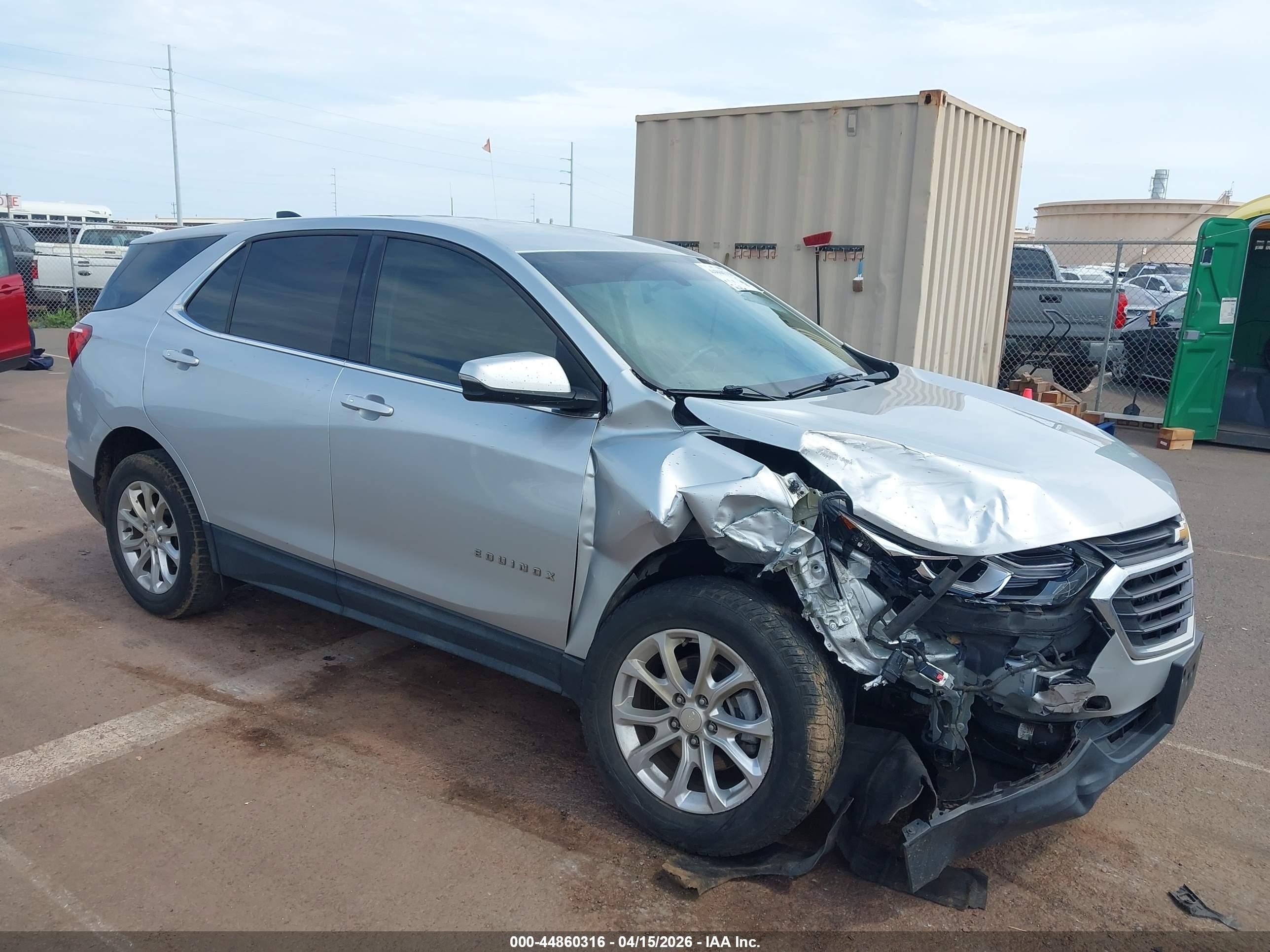 2019 Chevrolet Equinox Lt Silver vin: 3GNAXUEV1KL131964