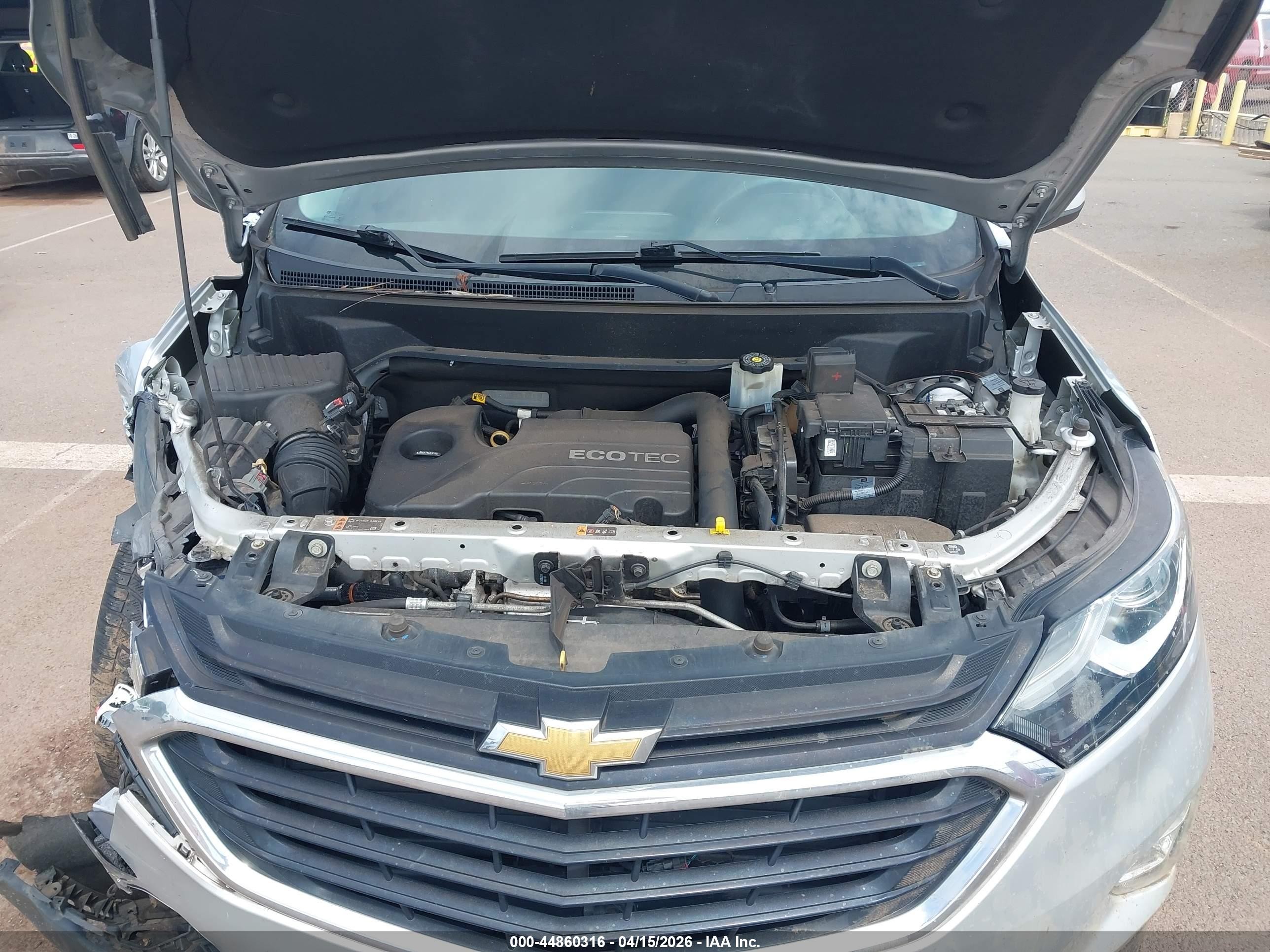 2019 Chevrolet Equinox Lt Silver vin: 3GNAXUEV1KL131964