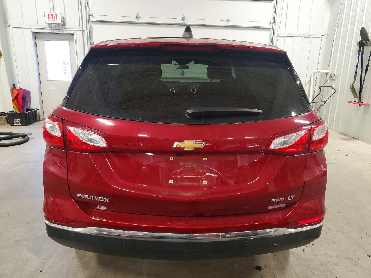 2020 Chevrolet Equinox Lt Красный vin: 3GNAXUEV2LS617965