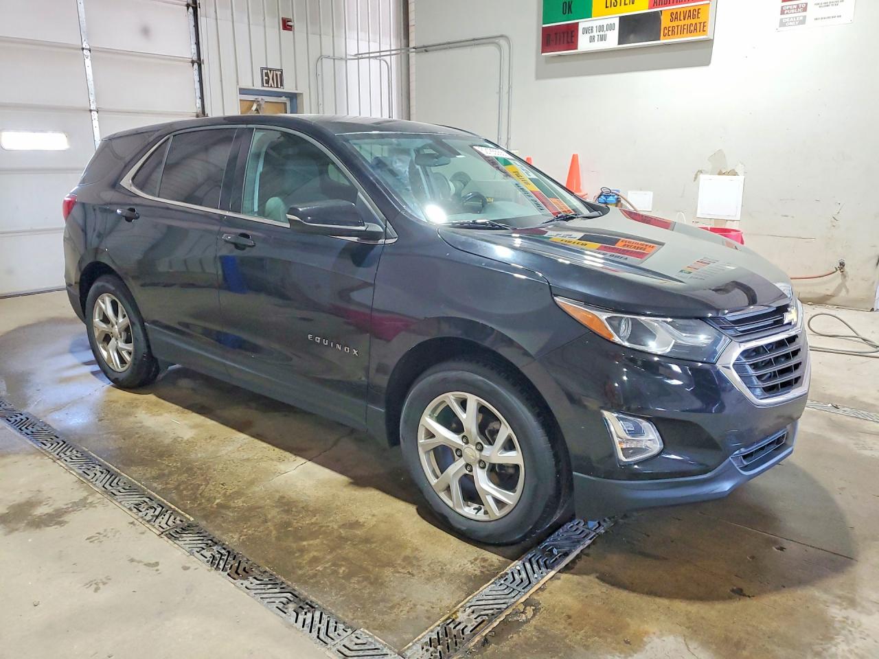 2019 Chevrolet Equinox Lt Black vin: 3GNAXUEV3KL398801