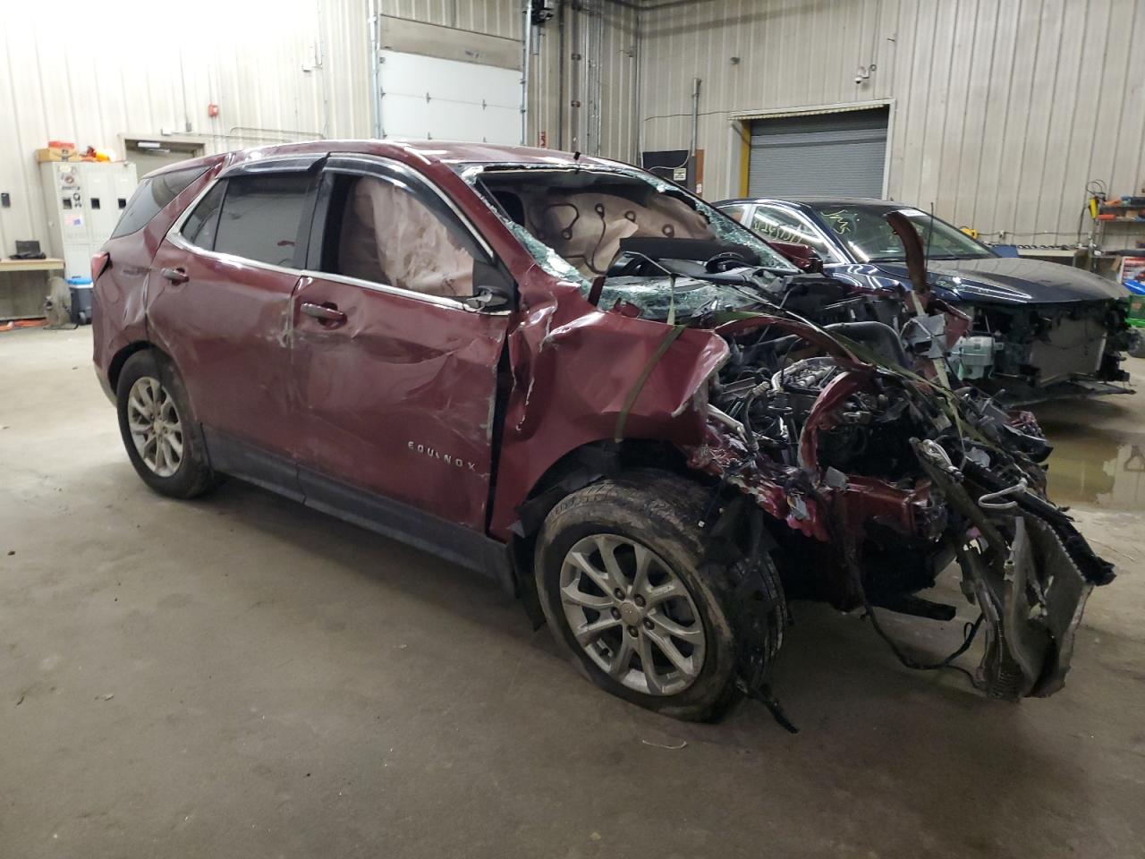2020 Chevrolet Equinox Lt Красный vin: 3GNAXUEV4LS579882