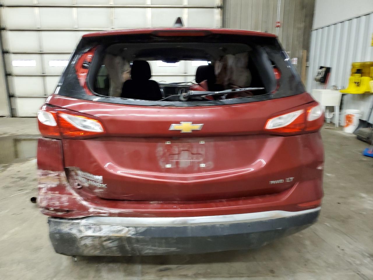 2020 Chevrolet Equinox Lt Красный vin: 3GNAXUEV4LS579882